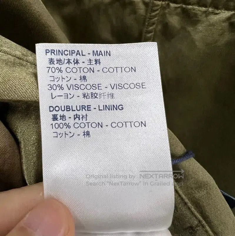 Louis Vuitton Louis Vuitton Green Cotton Long Sleeve Jacket . Size US M / EU 48-50 / 2 - 5 Thumbnail