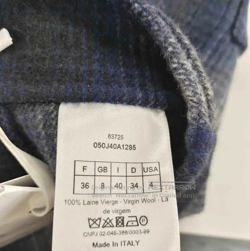 Dior Dior Colorblock Wool Mini Skirt . Size 22" - 4 Thumbnail