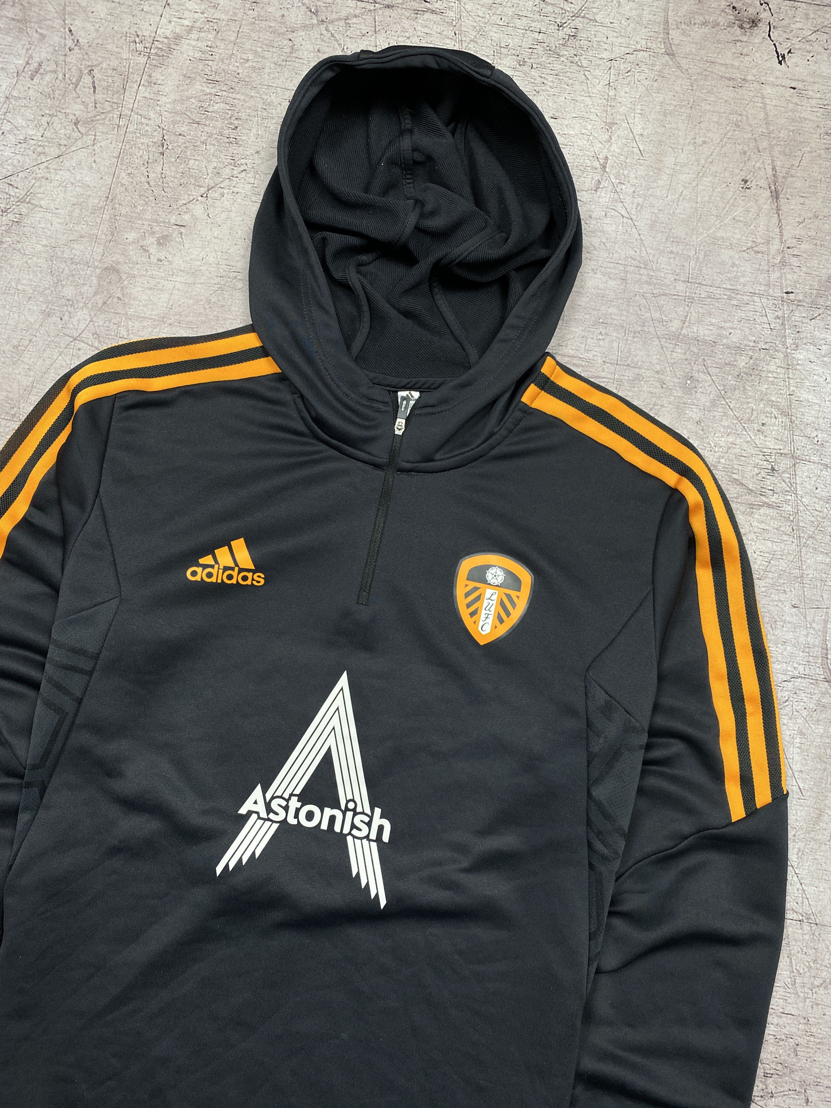 Adidas × Vintage Adidas Leeds United LUFC Mens Track Top Jacket Size US M / EU 48-50 / 2 - 2 Thumbnail