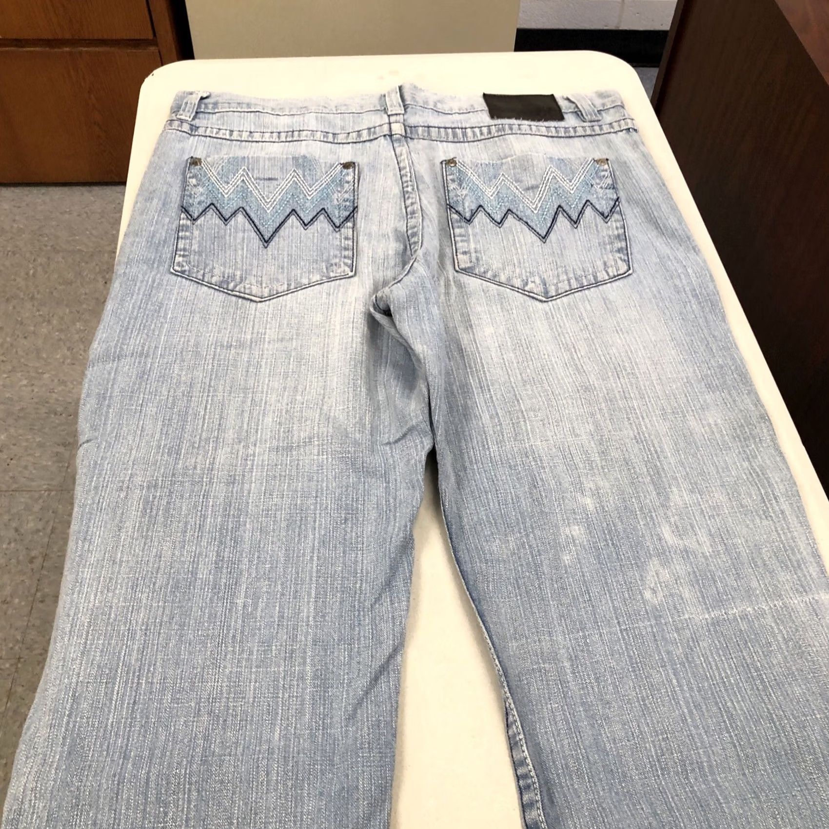 Element VINTAGE Five Elementz Jeans Men 40x28.5 Wide-Leg Baggy Hip Hop Skate Street Y2K Size US 40 / EU 56 - 4 Thumbnail