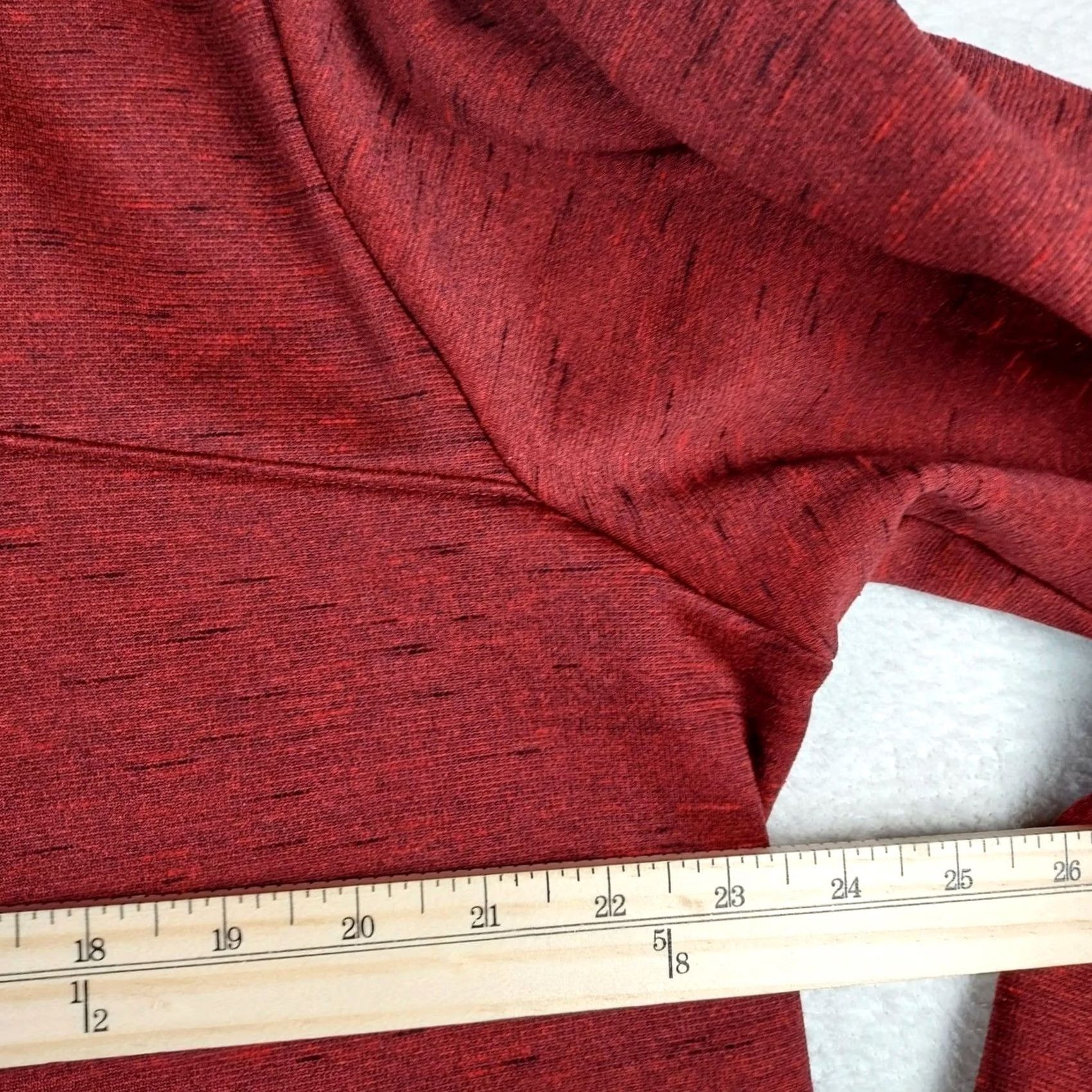 Under Armour Under Armour Mens 2XL ColdGear 1/4 Zip Fleece Pullover Red Burgundy Sweatshirt Mock Neck Long Sleeve Zip Sports outdoor Mens Size US XXL / EU 58 / 5 - 6 Thumbnail
