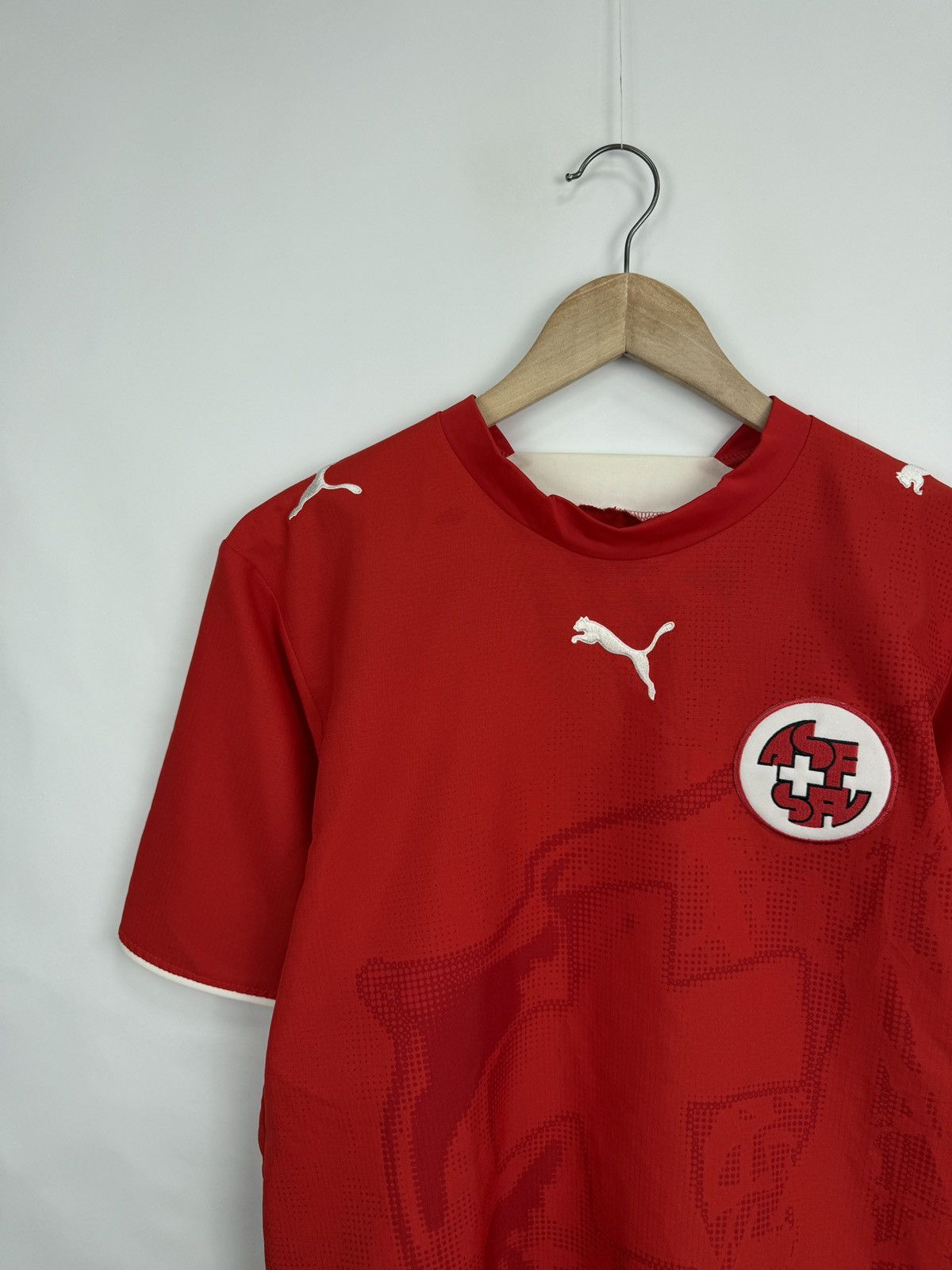 Puma 🇨🇭Vintage 2006 Puma Switzerland National Team Soccer Jersey Size US S / EU 44-46 / 1 - 3 Thumbnail