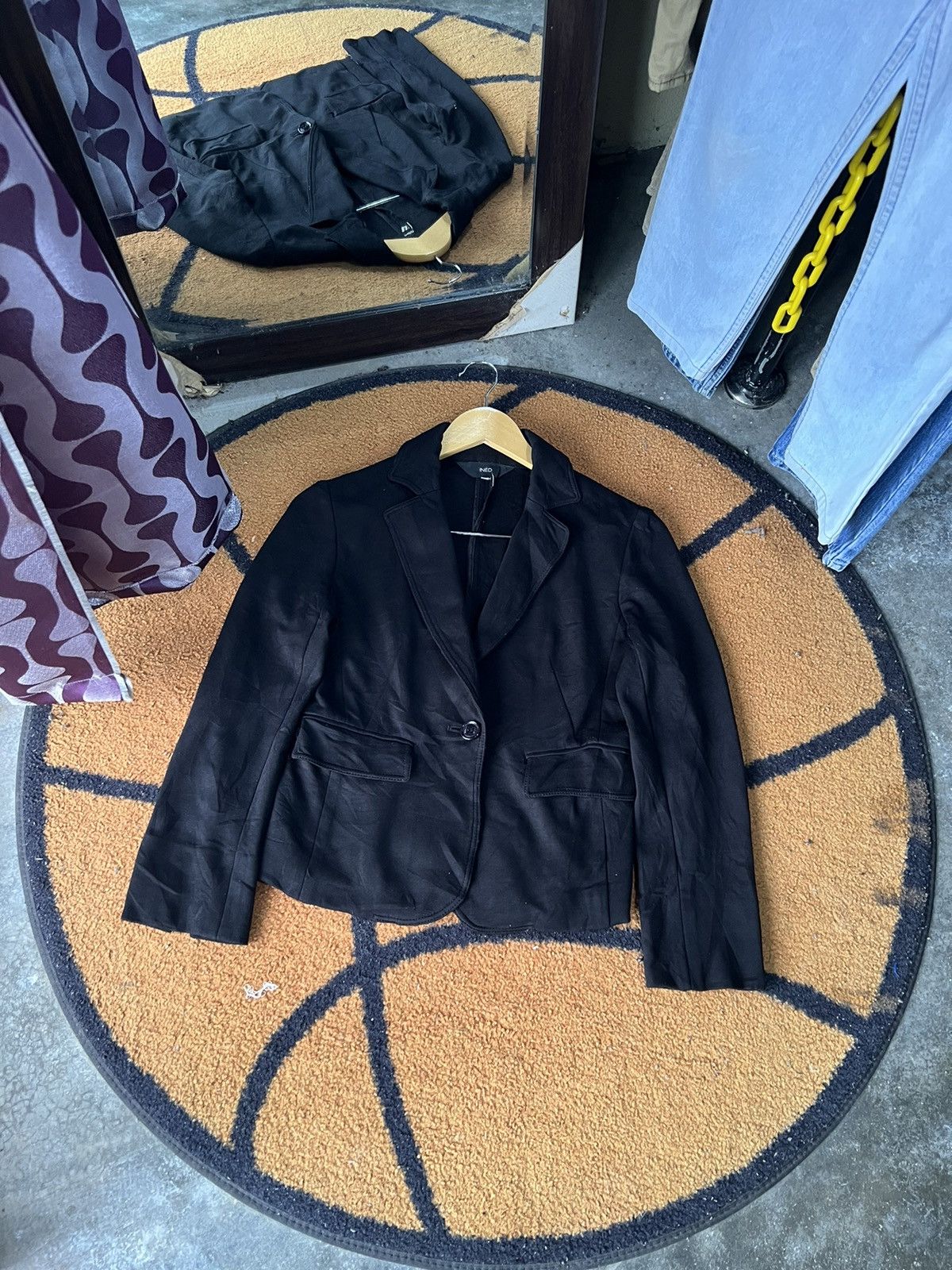 Yohji Yamamoto 🔥Inéd by Yohji Yamamoto Stretchable Blazer Size XS / US 0-2 / IT 36-38 - 1 Thumbnail