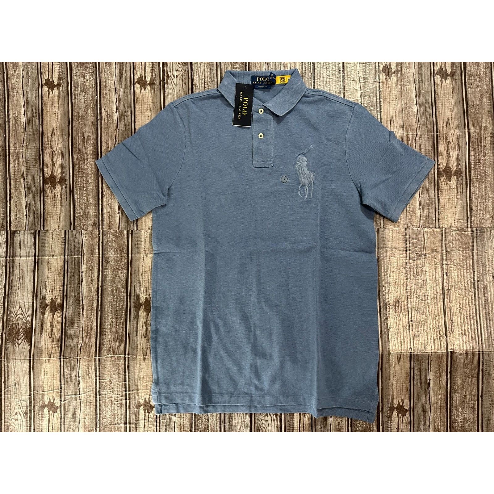 Polo Ralph Lauren Polo Ralph Lauren Classic Fit embro big pony shirt sz S colo Size US S / EU 44-46 / 1 - 1 Thumbnail