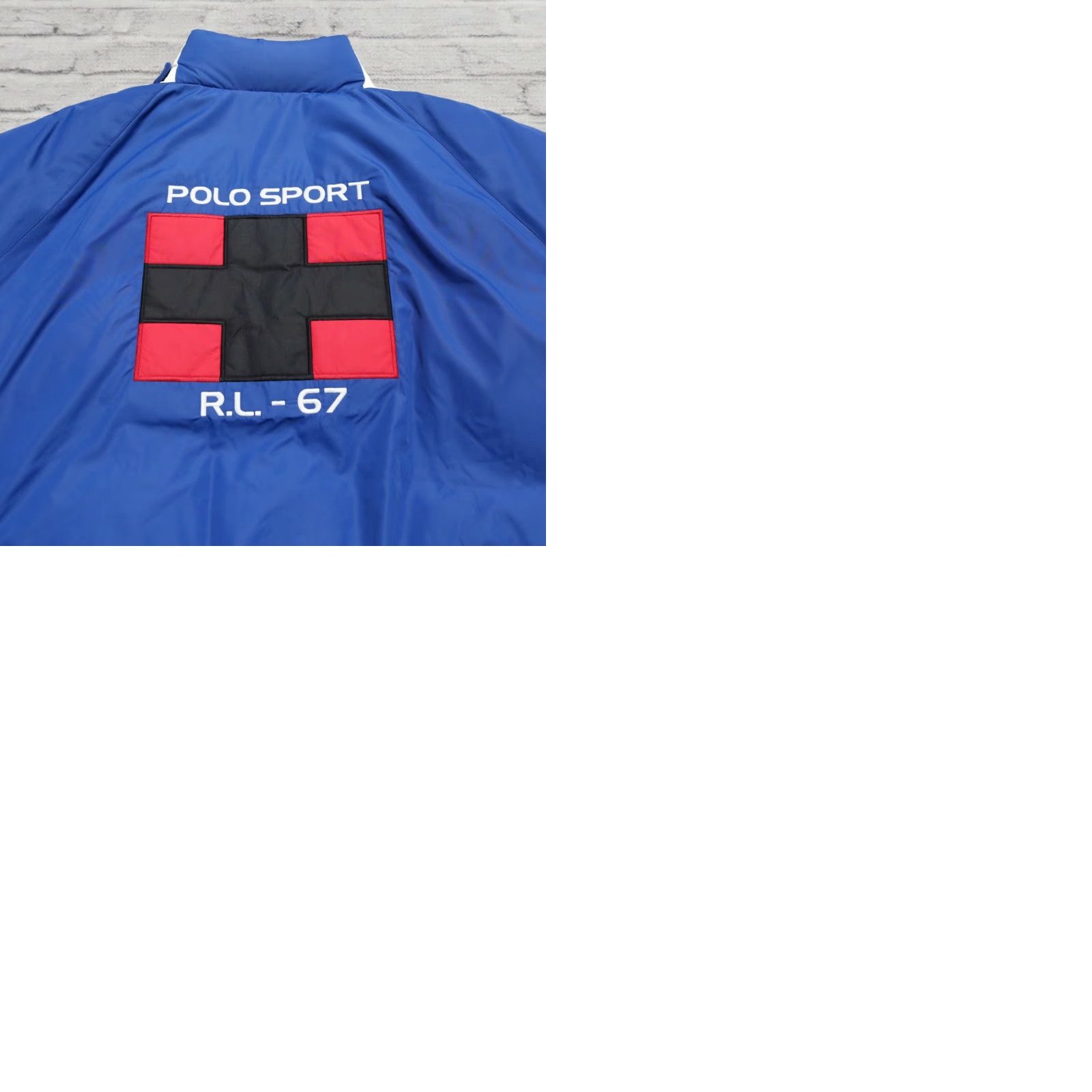 Polo Ralph Lauren VINTAGE Polo Sport Ralph Lauren Arctic Challenge Quilted Down Puffer Jacket 90s Blues Mens Large Size US L / EU 52-54 / 3 - 9 Thumbnail