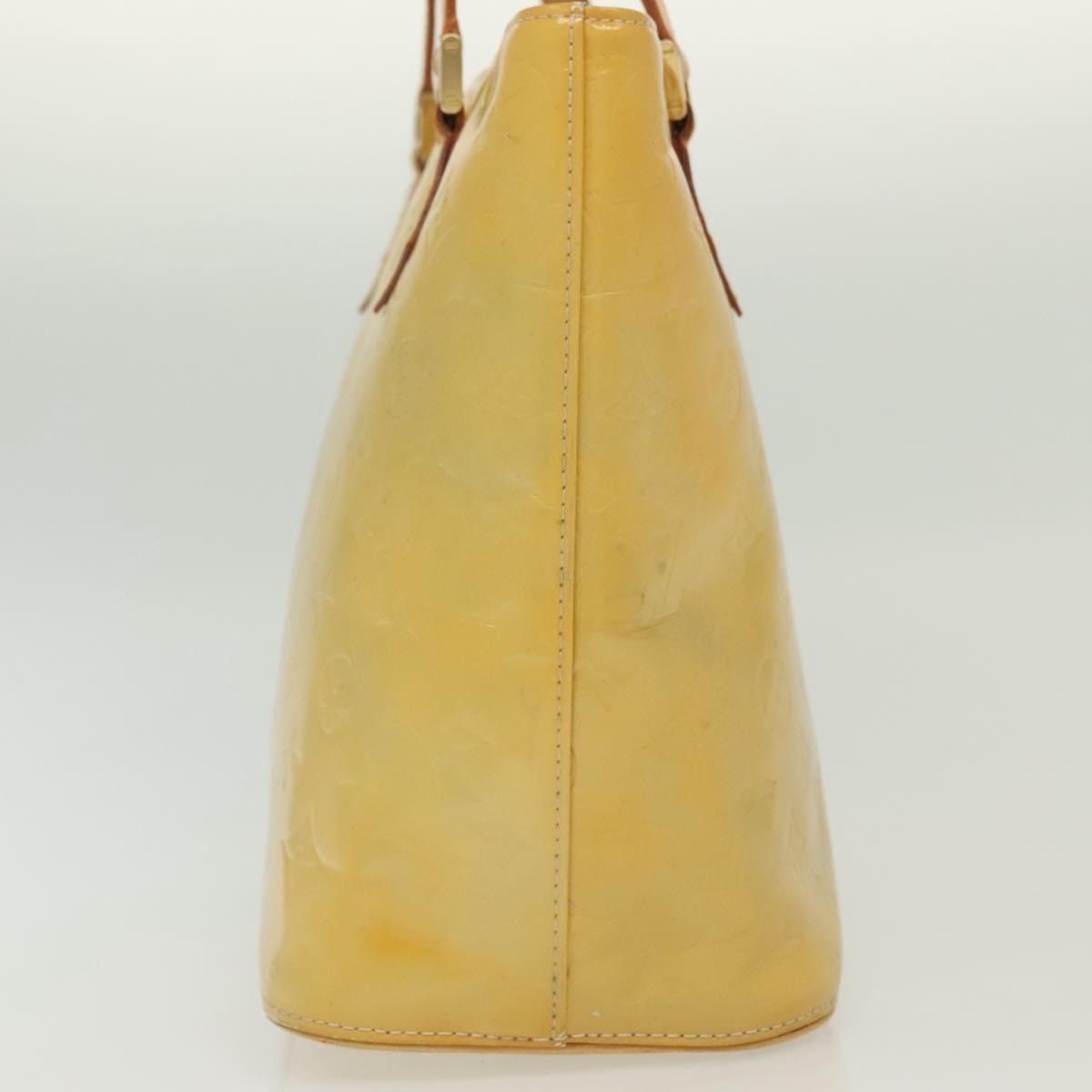 Louis Vuitton LOUIS VUITTON Monogram Vernis Houston Hand Bag Gris M91053 Size ONE SIZE - 4 Thumbnail