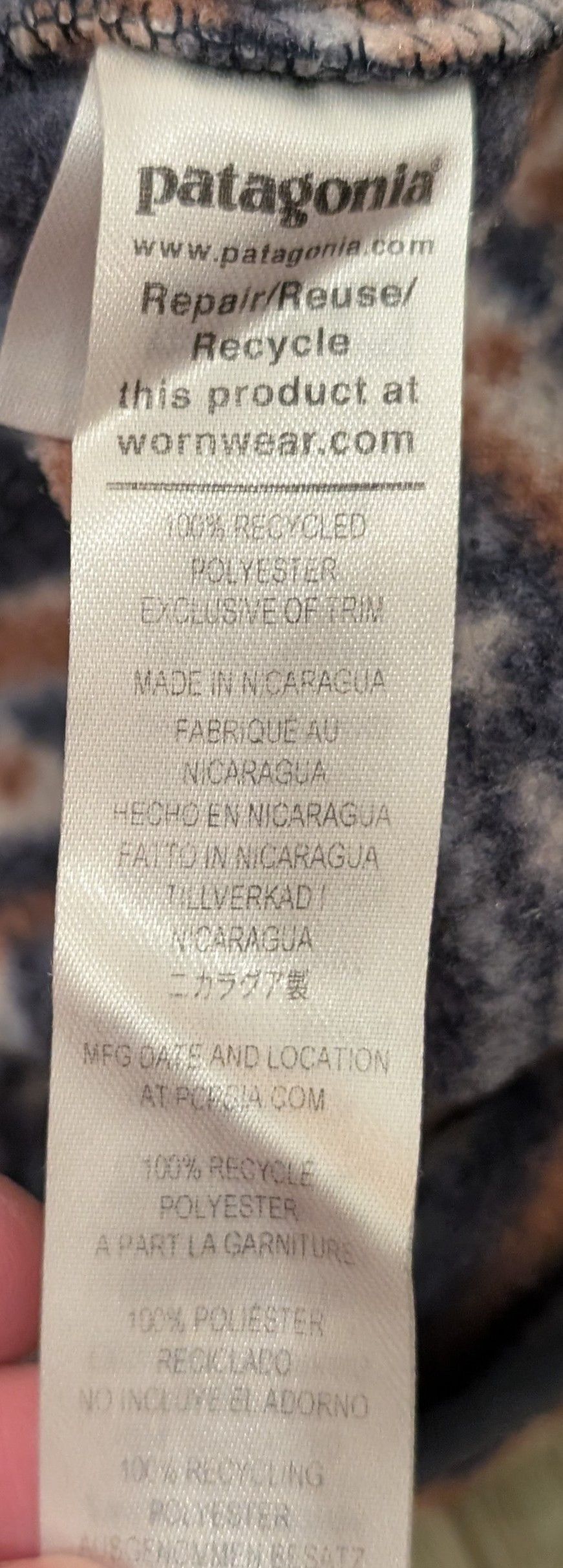 Patagonia RARE Patagonia Synchilla Snap-T Fleece Jacket El Cap Size US L / EU 52-54 / 3 - 4 Thumbnail
