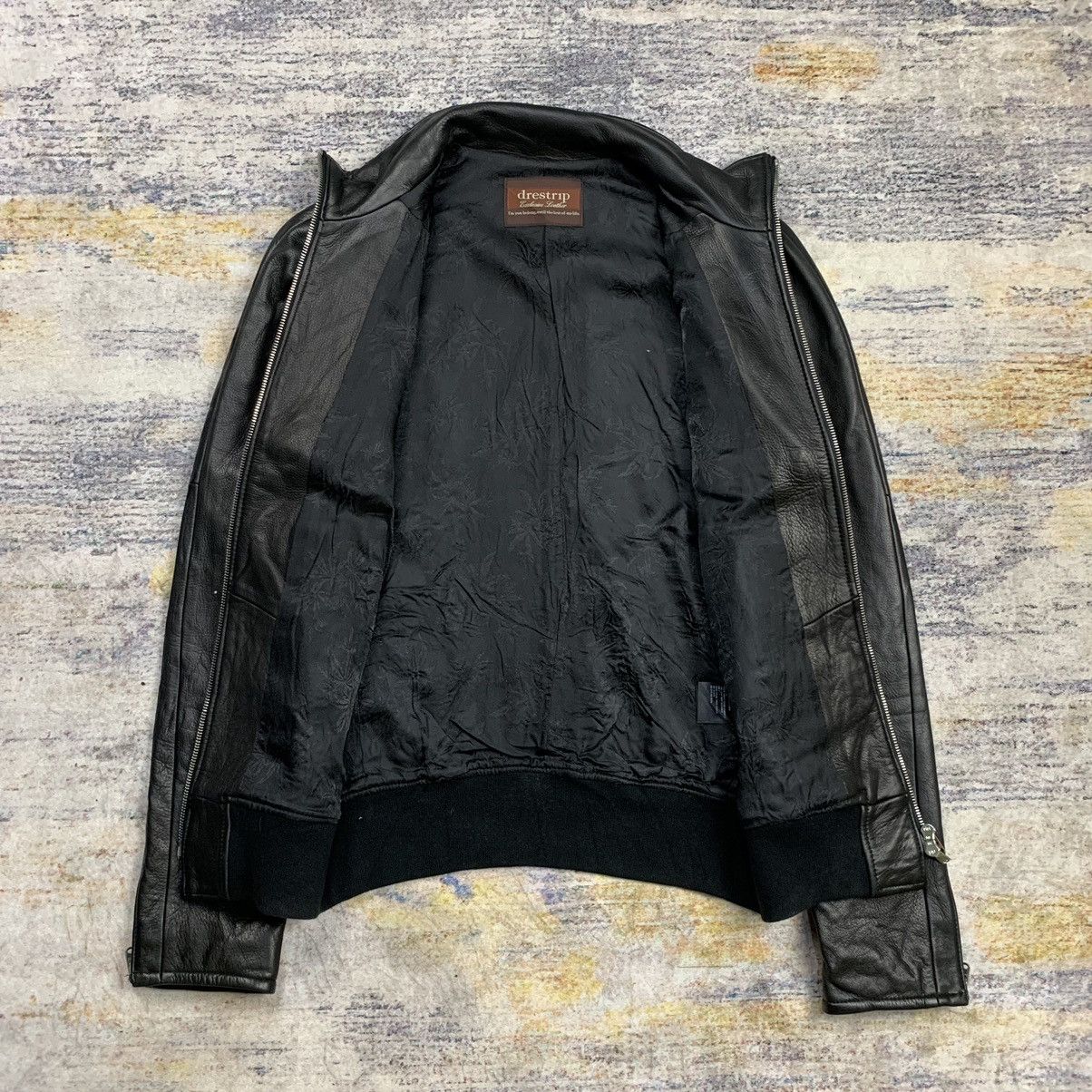 Japanese Brand Japanese brand Drestrip multi zipper bikers leather jacket Size US S / EU 44-46 / 1 - 8 Thumbnail