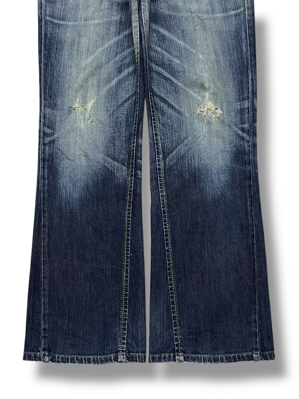 Edwin Bootcut Vintage Edwin 431XVS XXI Japan - Faded Wash Jeans Size US 32 / EU 48 - 6 Thumbnail