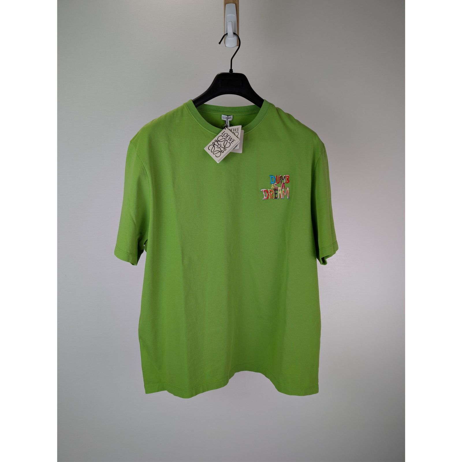 Loewe o1rshd1 Loose Fit T-Shirt Hawkins Te in Green Size US M / EU 48-50 / 2 - 1 Thumbnail