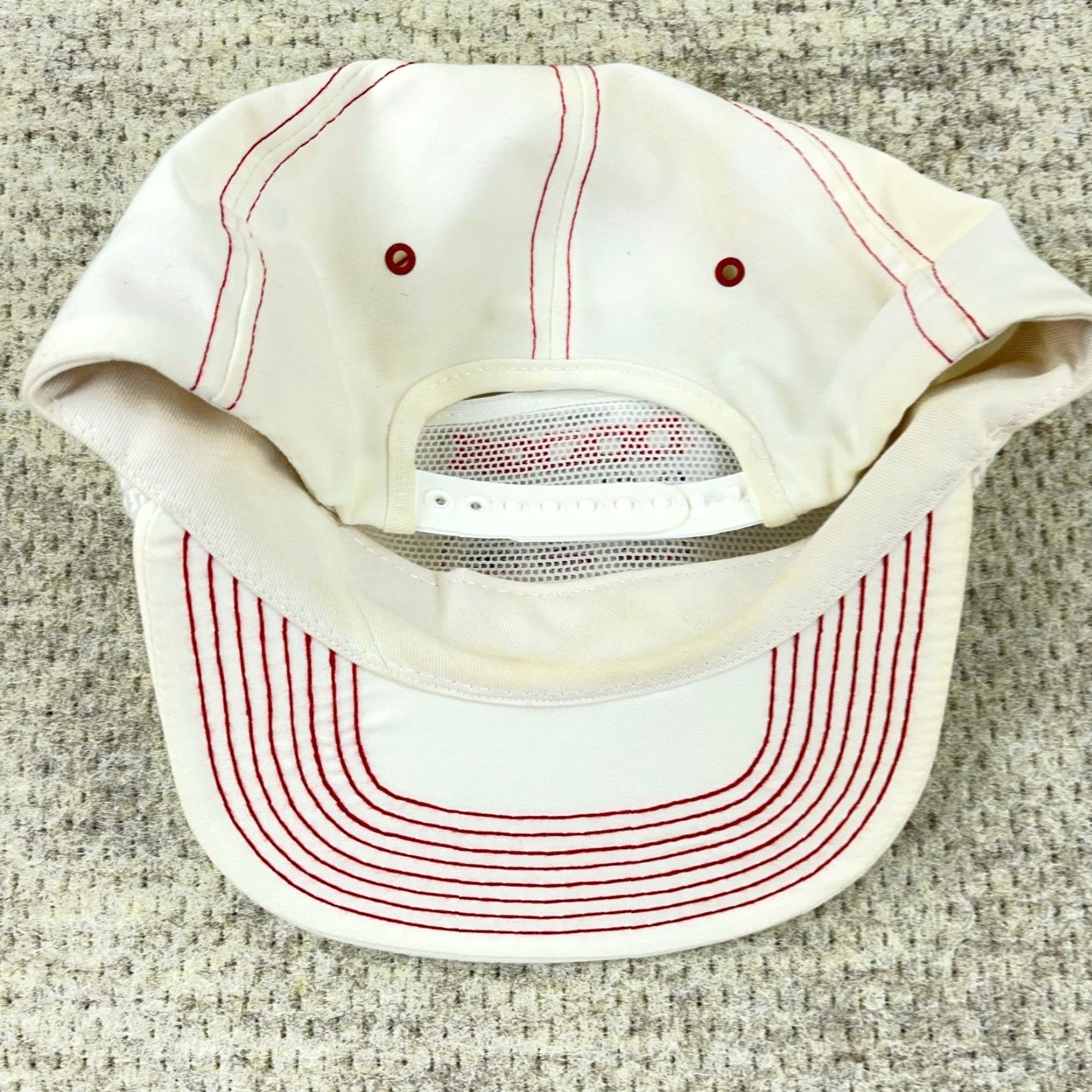 Roper VINTAGE Indy 500 Trucker Hat Snapback Made In USA 80s Dodge Rope Racing 1987 Size ONE SIZE - 5 Thumbnail