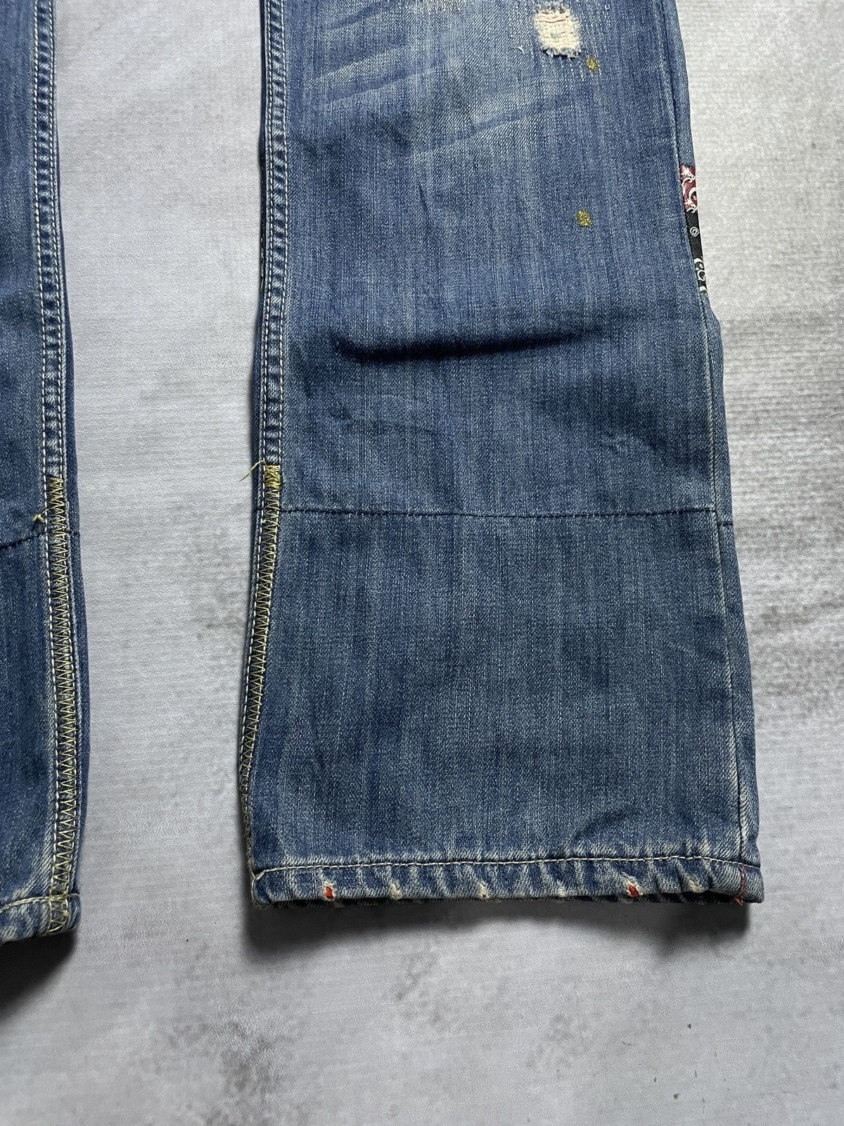 CLOT × Levi's Clot X Levi’s 501 Crash Patch Denim Pants Size US 36 / EU 52 - 3 Thumbnail