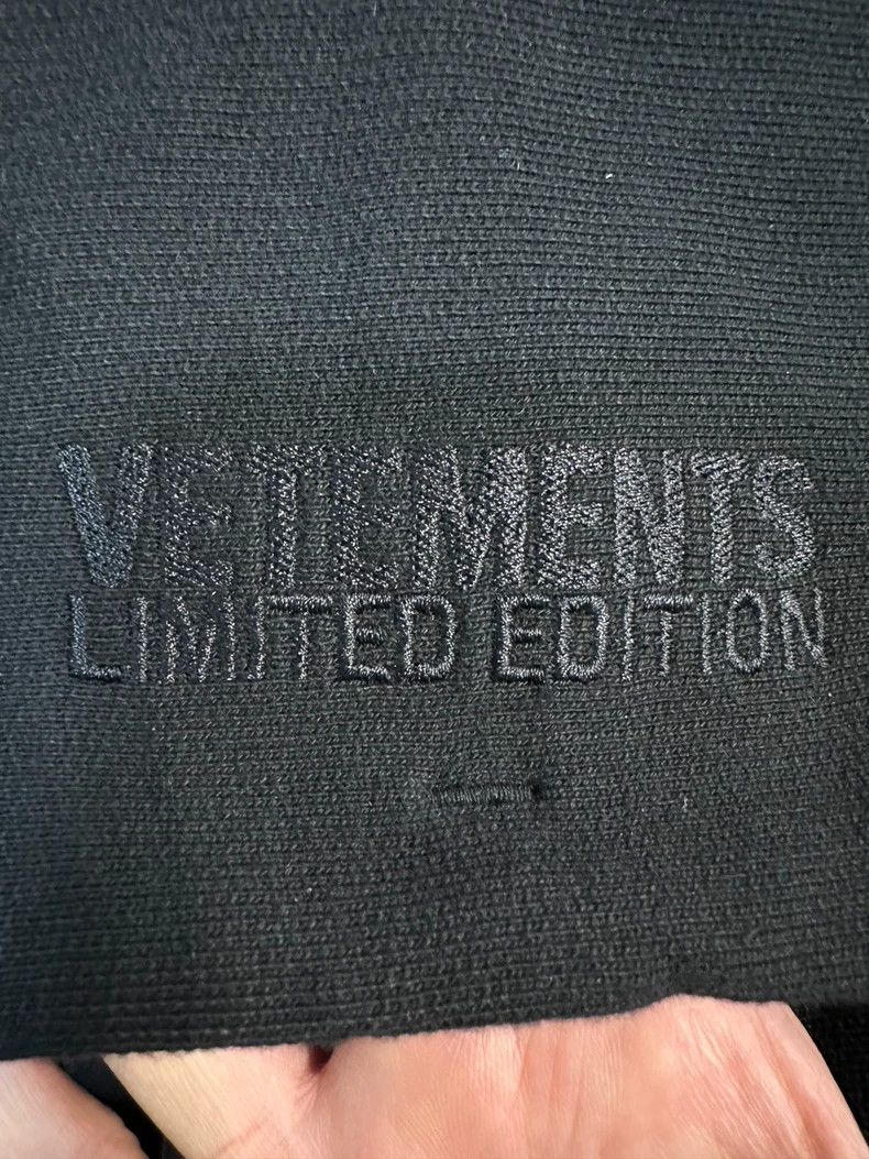 Vetements Vetements Hooded Sweatshirt, Size M, Length 78, Chest Widt Size US M / EU 48-50 / 2 - 4 Thumbnail