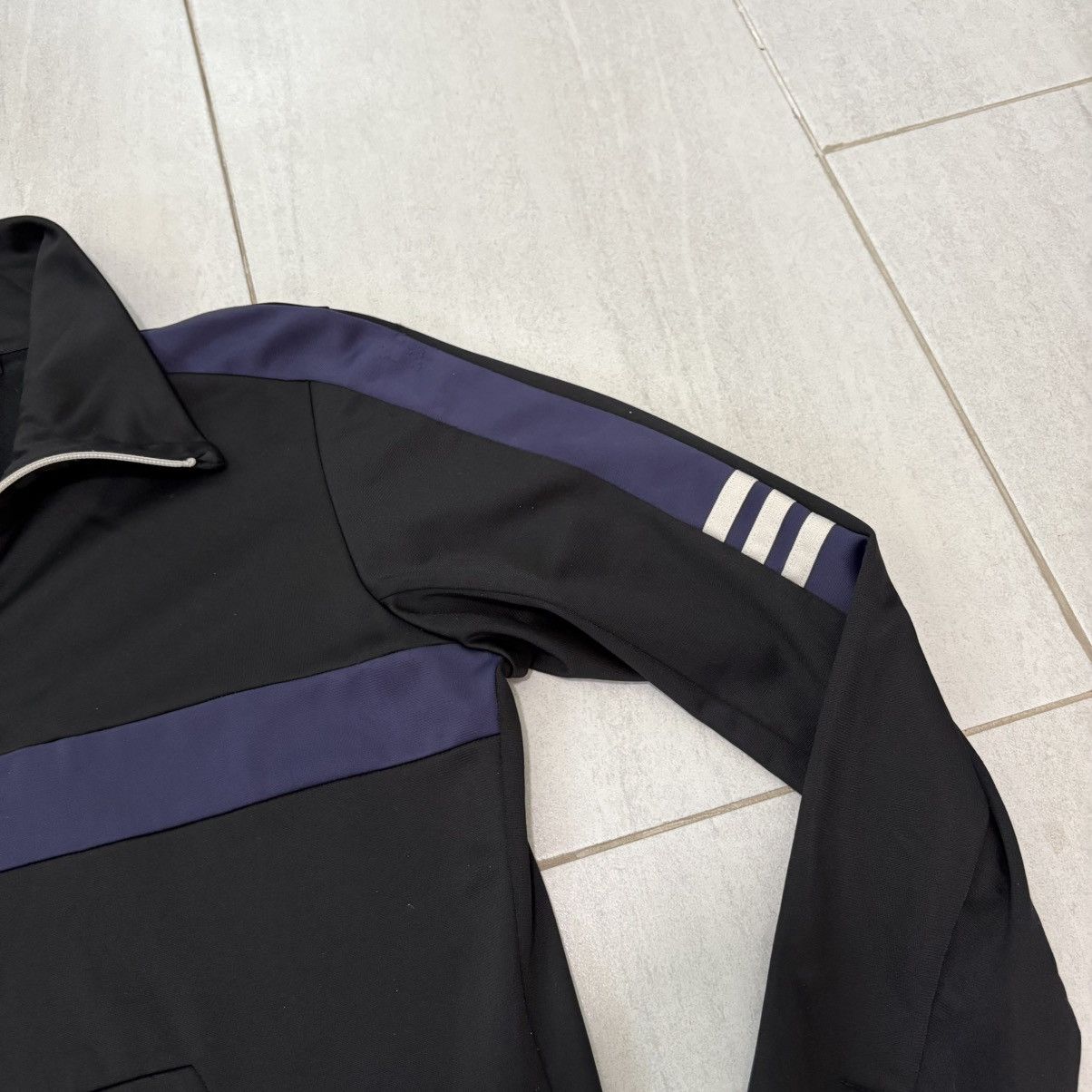 Y-3 Y-3 Adidas x Yohji Yamamoto FIREBIRD Black & Purple 1/2 Zip Size US M / EU 48-50 / 2 - 2 Thumbnail