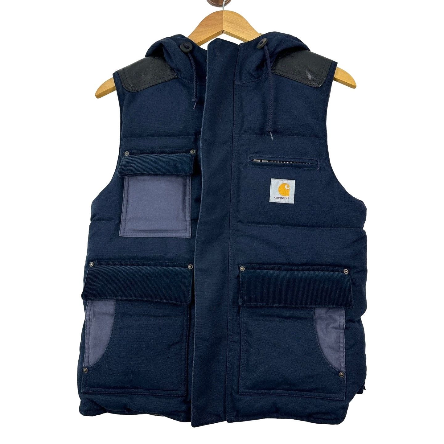 Junya Watanabe Eye Junya Watanabe x Carhartt Patchwork Down Vest S Size US S / EU 44-46 / 1 - 1 Thumbnail