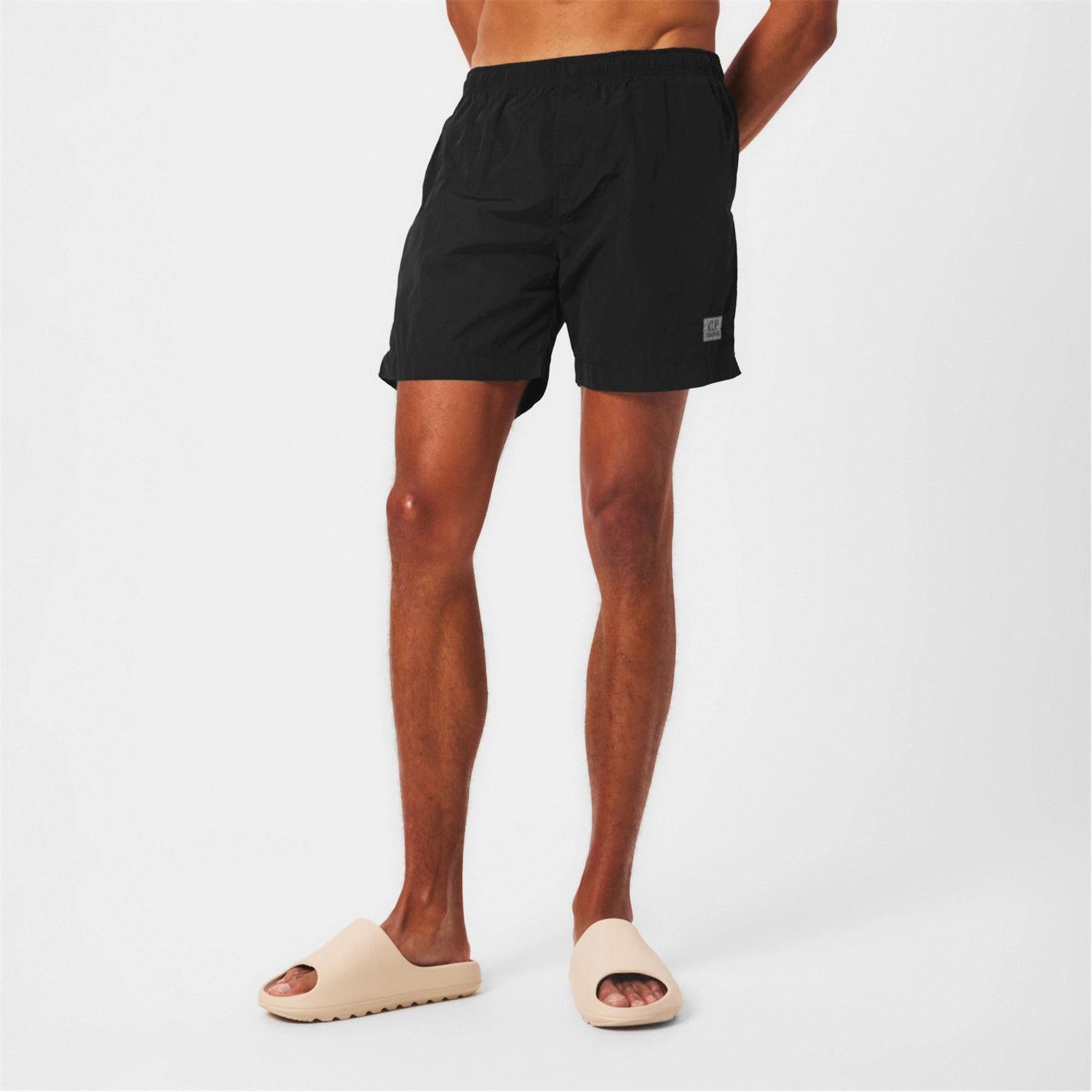 C.P. Company o1g2r1mq0426 Chrome Swim Shorts in Black Size US 32 / EU 48 - 4 Thumbnail