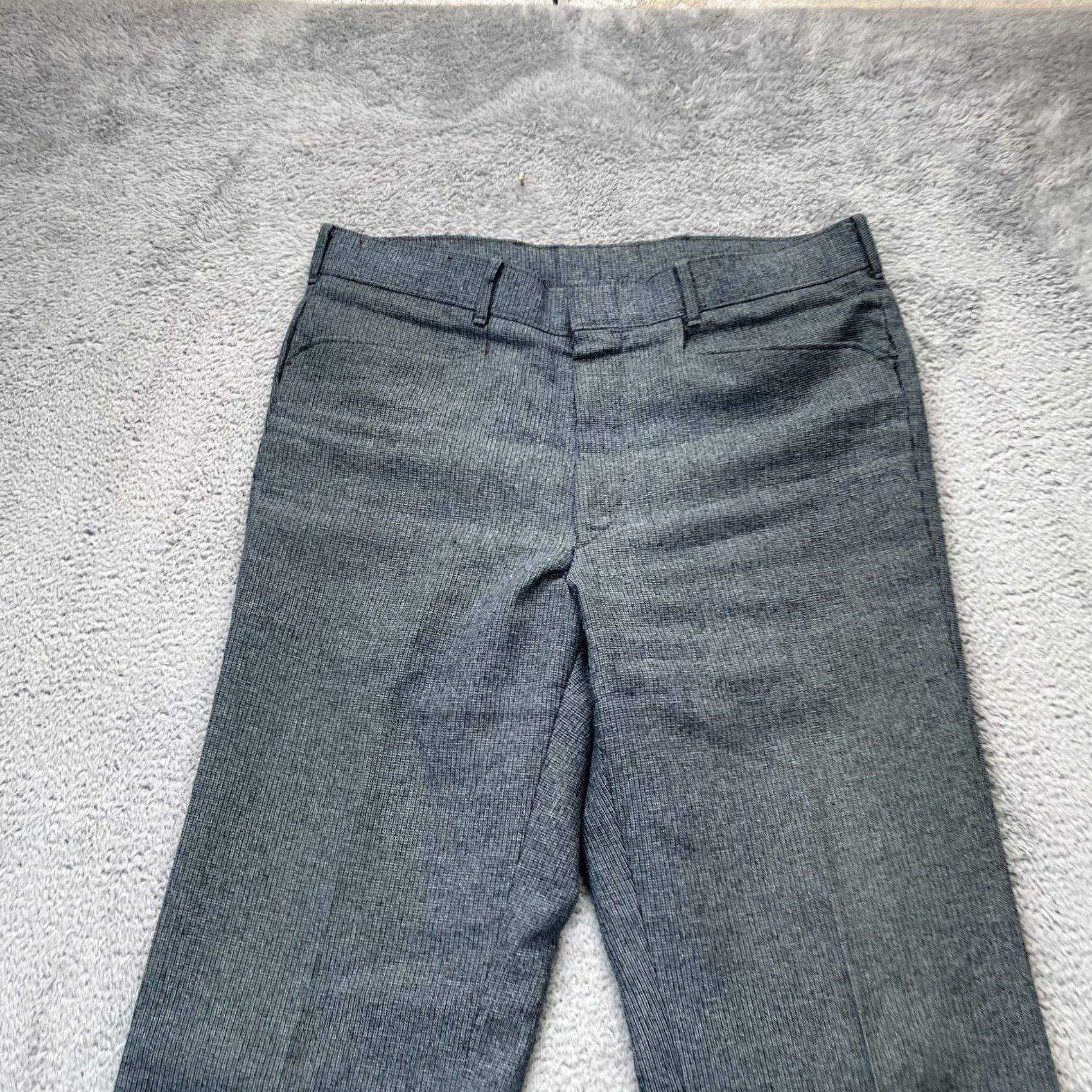 Levi's VINTAGE Levi's Pants Mens Medium Blue Action Slacks Tailored Fit Resort Wear Dress Pants Size US 34 / EU 50 - 4 Thumbnail