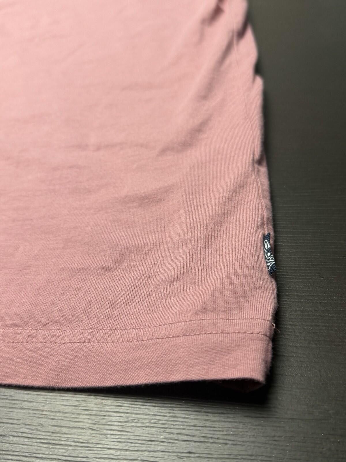 Psycho Bunny Psycho Bunny Men’s Size 8 Pink Pima Cotton Graphic T Shirt Size US M / EU 48-50 / 2 - 4 Thumbnail