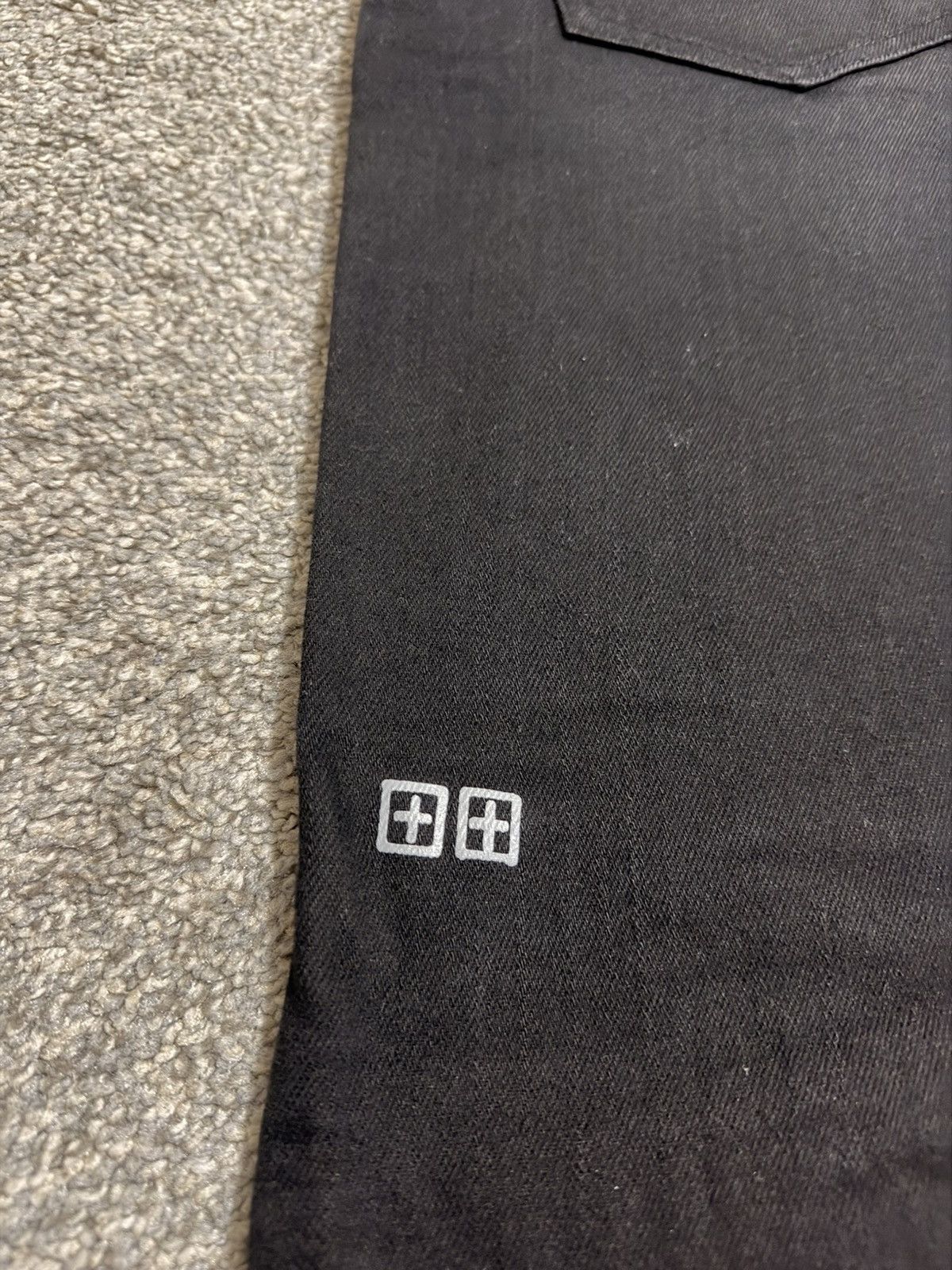 Ksubi Ksubi Van Winkle Black Rebel Jeans Size US 31 - 3 Thumbnail