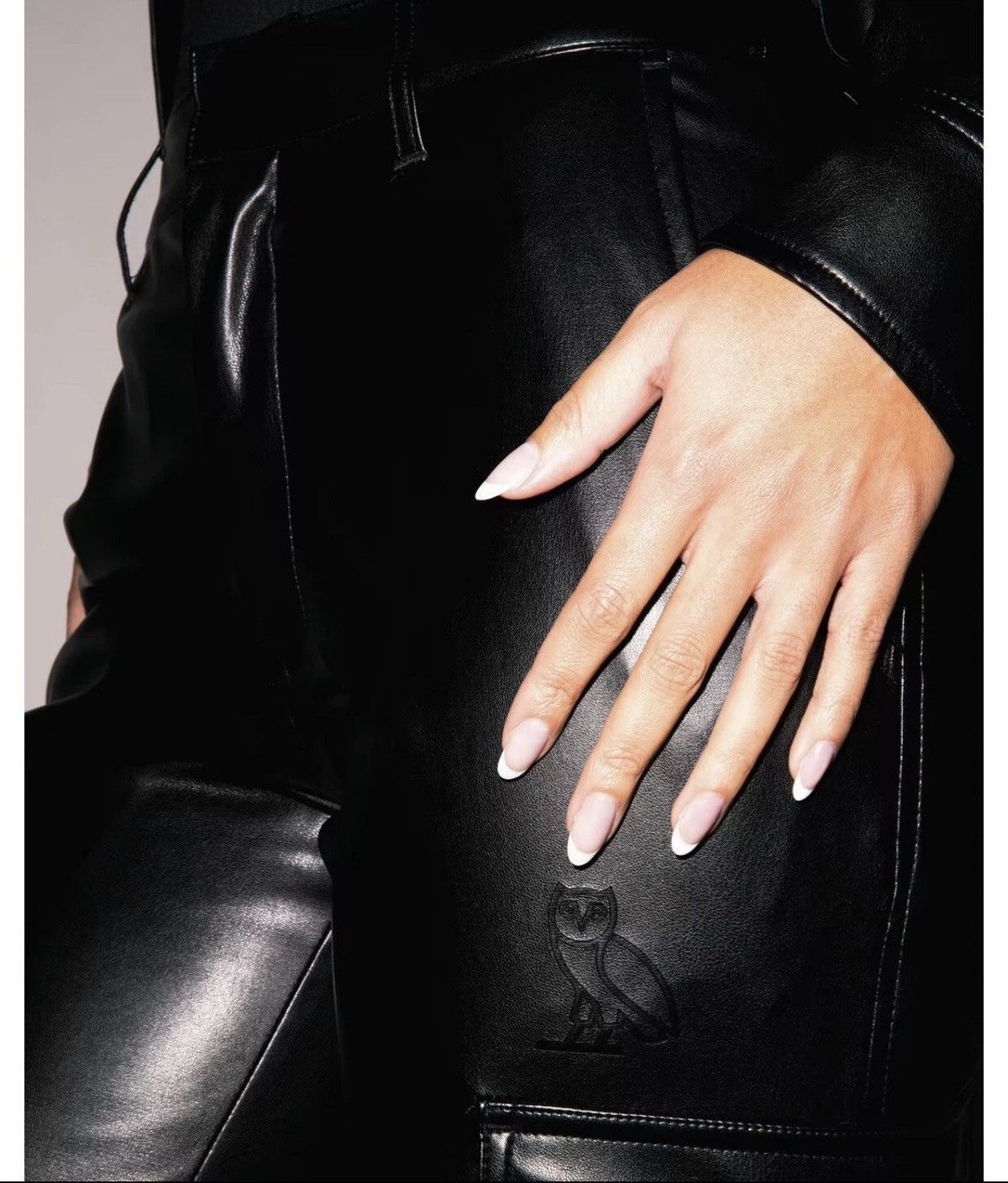 October's Very Own 🔥OVO Women’s Vegan Leather Cargo Pants/Octobers Very Own Size 27" / US 4 / IT 40 - 16 Thumbnail