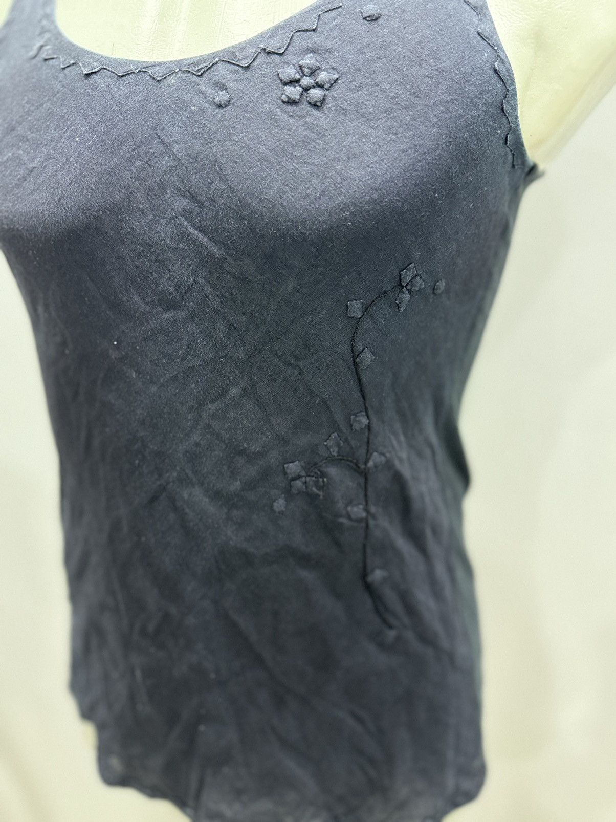 Issey Miyake × Tsumori Chisato × Vintage TSUMORI CHISATO BY ISSEY MIYAKE Women Tank Top Cotton Size XS / US 0-2 / IT 36-38 - 3 Thumbnail