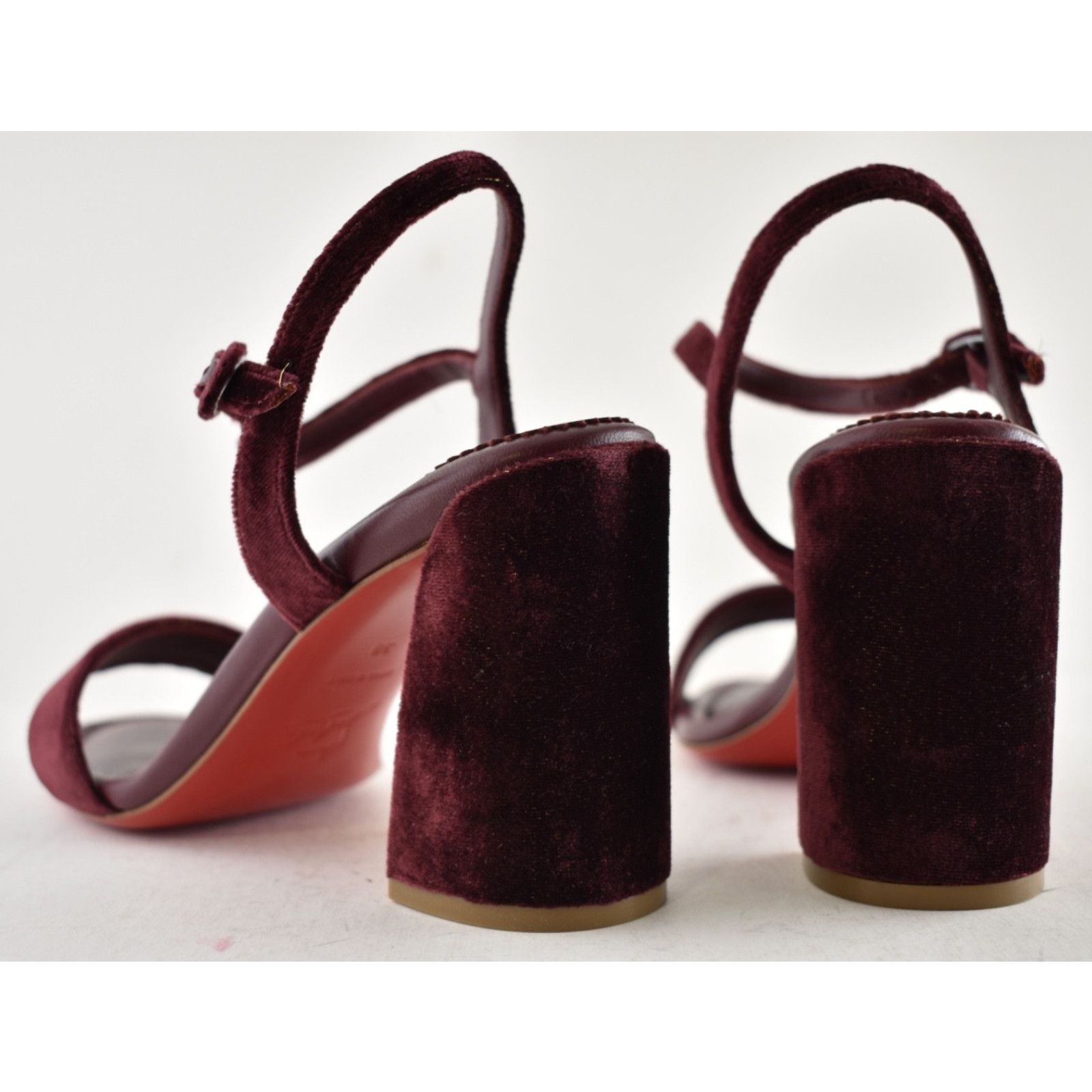 Christian Louboutin Christian Louboutin Miss Jane Sandal 85 Burgundy Red Size US 6.5 / IT 36.5 - 11 Thumbnail