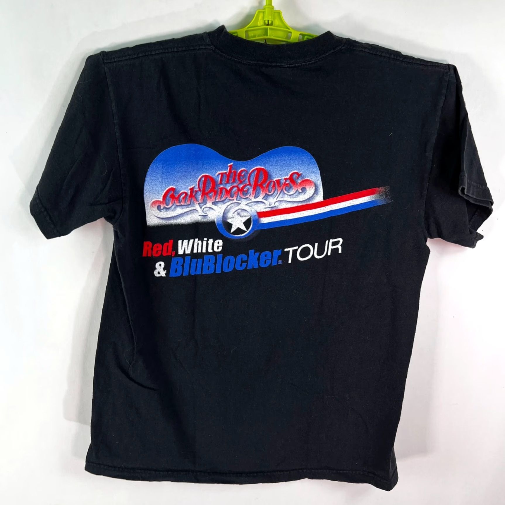 Delta VINTAGE Oak Ridge Boys Men's T-Shirt Delta Black 2003 RWB Tour USA Graphic Print Size M Size US M / EU 48-50 / 2 - 4 Thumbnail