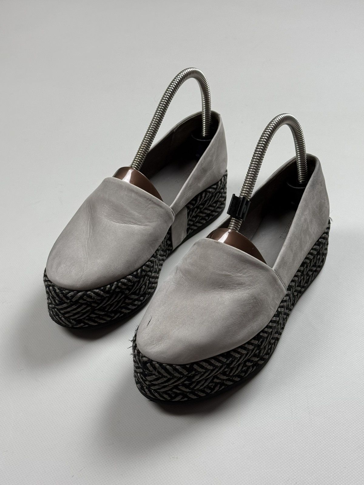 Allsaints × Japanese Brand Allsaints Ladies Leather Platform Loafers Shoes Size 38 Size US 8 / IT 38 - 9 Thumbnail