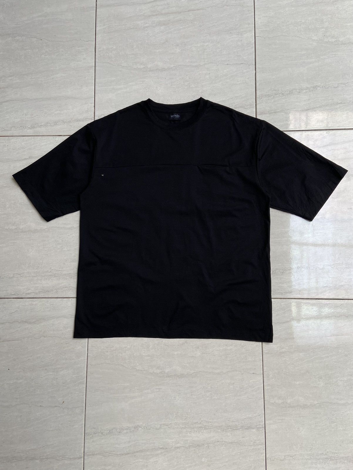 Designer × Japanese Brand WMB Work Man Black T-shirt Size US L / EU 52-54 / 3 - 1 Thumbnail