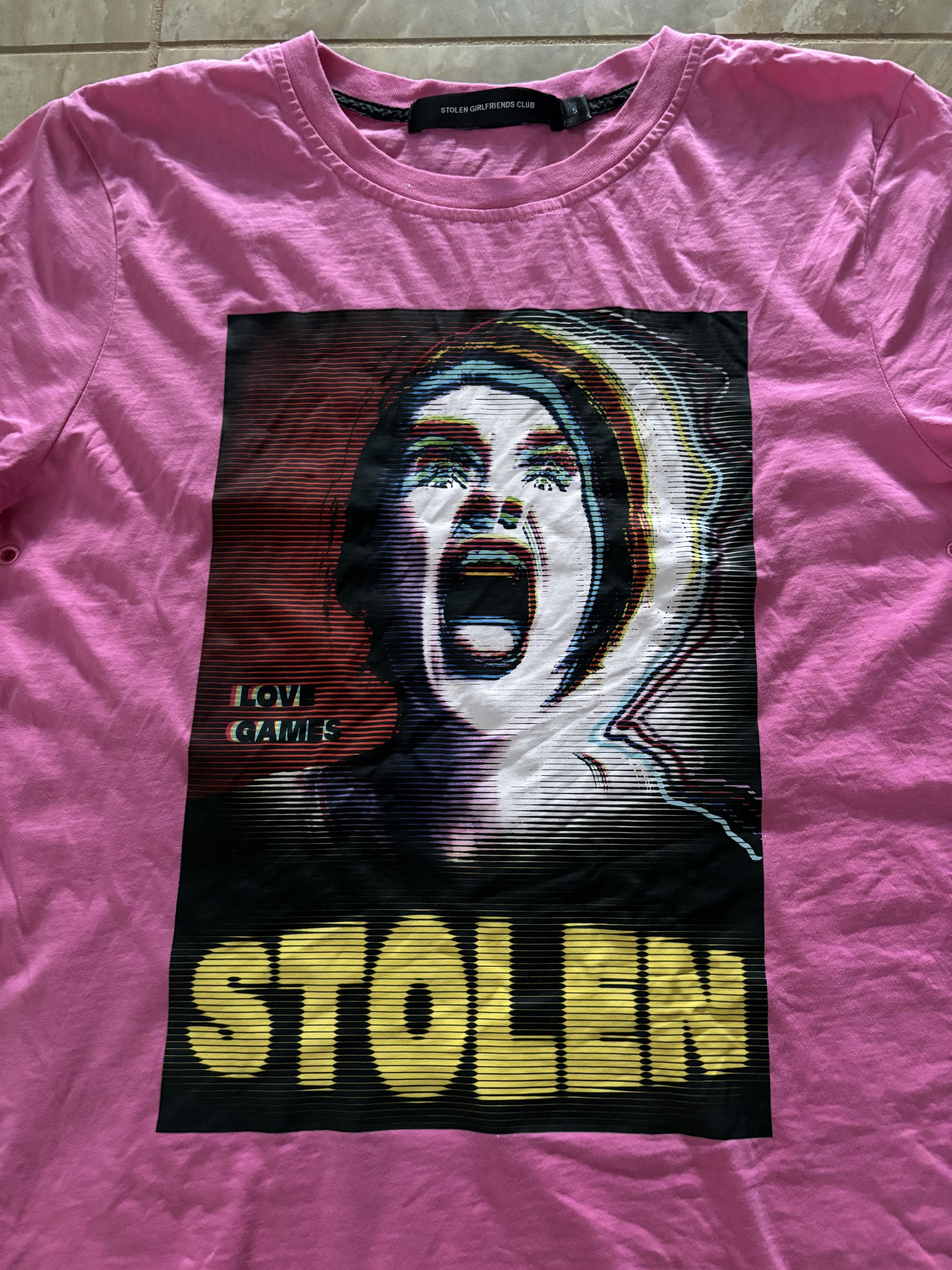 Stolen Girlfriends Club Stolen Girlfriends Club Pink Skream tshirt Small Size S / US 4 / IT 40 - 2 Thumbnail