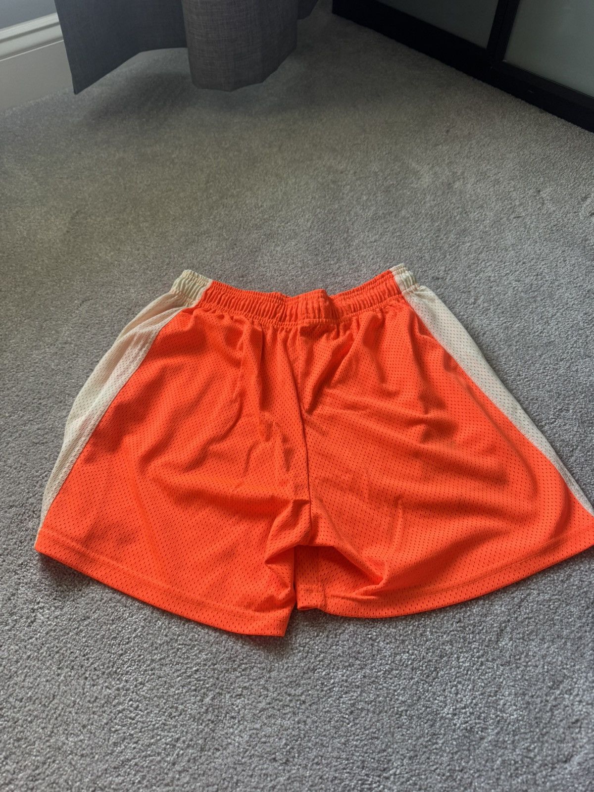 Eric Emanuel EE Neon Orange & Creme Shorts Size US 34 / EU 50 - 2 Thumbnail