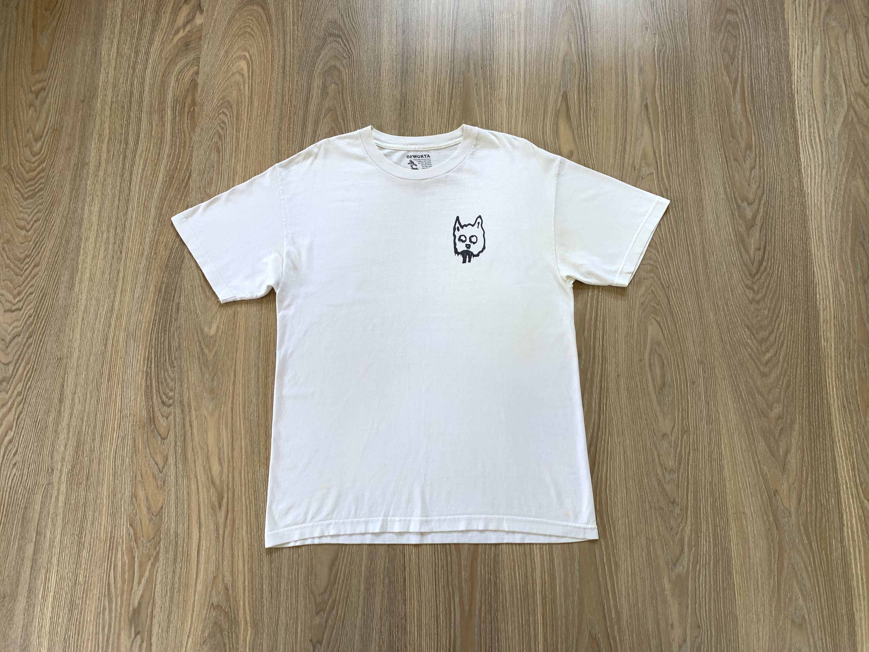 Odd Future Ofwgkta Vintage White T Shirt Size US L / EU 52-54 / 3 - 1 Thumbnail