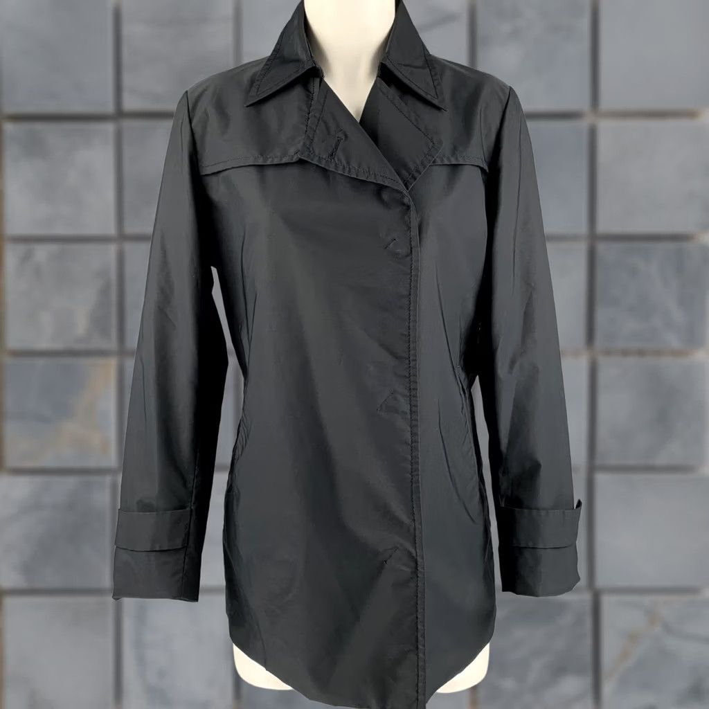 Costume National CoSTUME NATIONAL Jacket Black Polyester Blend Single breasted Jacket Adult 6 Black Polyester Blend Italy Womens Size M / US 6-8 / IT 42-44 - 1 Thumbnail