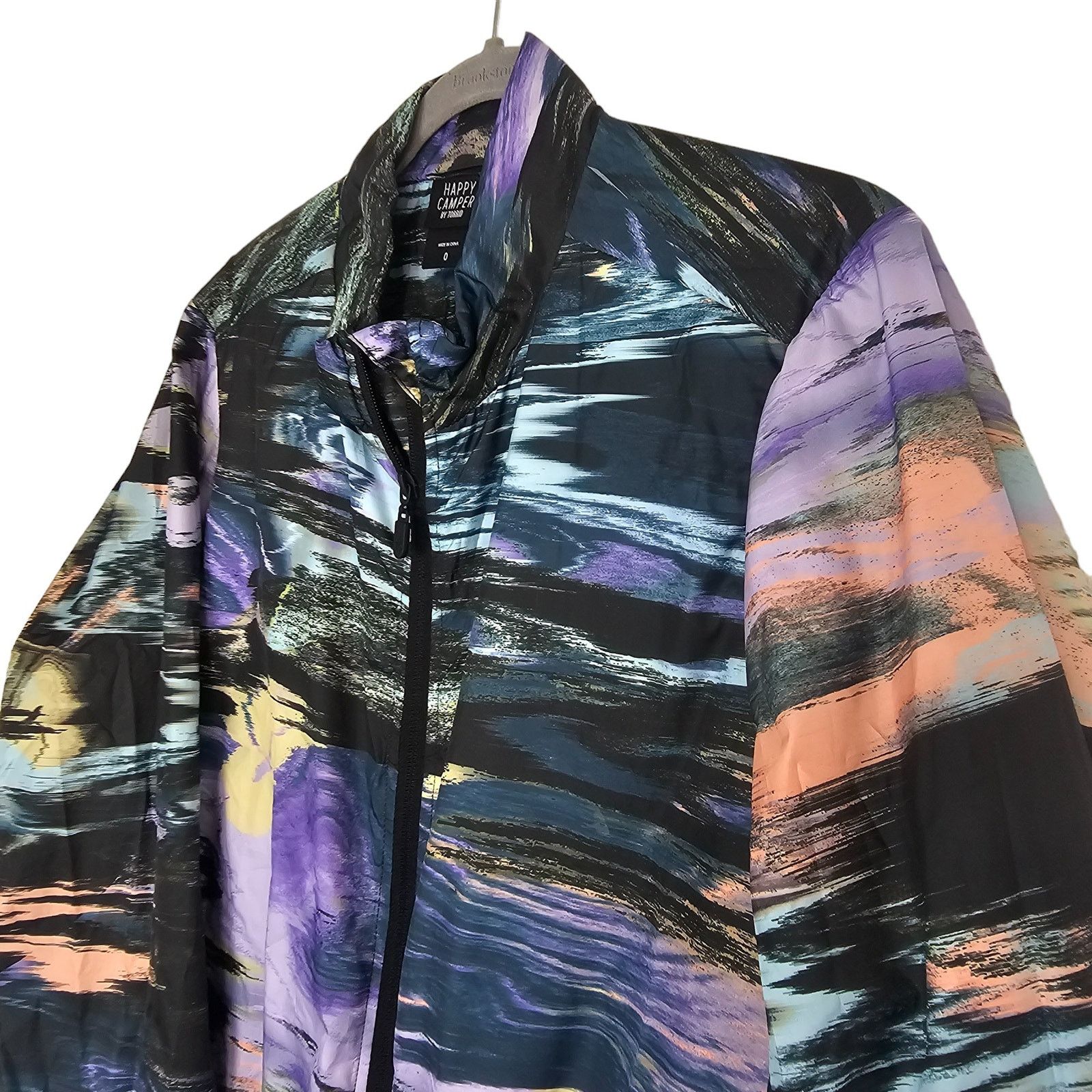 Corridor Torrid Happy Camper Full Zip Jacket Sz 0X Lightweight Active Size XL / US 12-14 / IT 48-50 - 7 Thumbnail