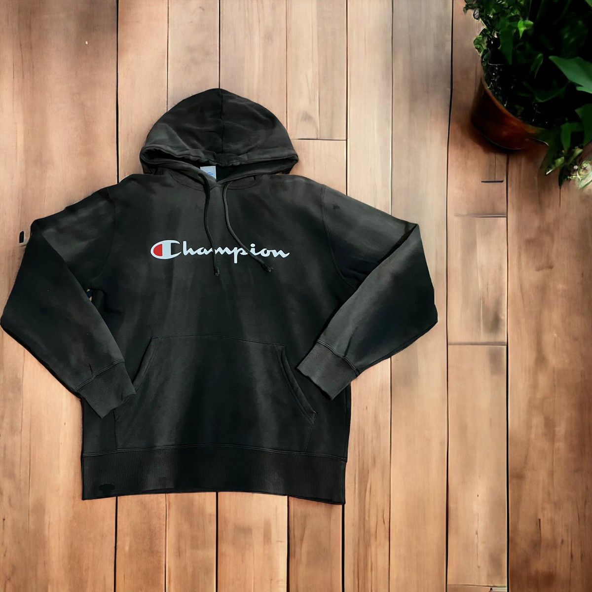 Champion Streetwear Vintage RARE Vintage Champion Sun Faded Hoodie Grailed