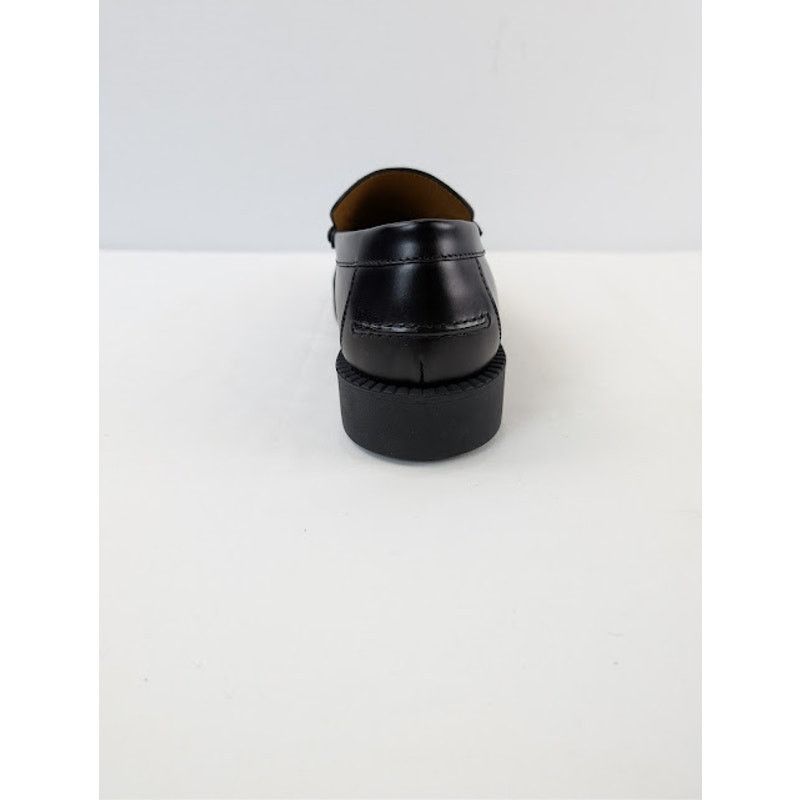 Gucci o1rshd1 Leather Taemin Moccasin Horsebit Loafer Boots Nero Size US 10.5 / EU 43-44 - 17 Thumbnail