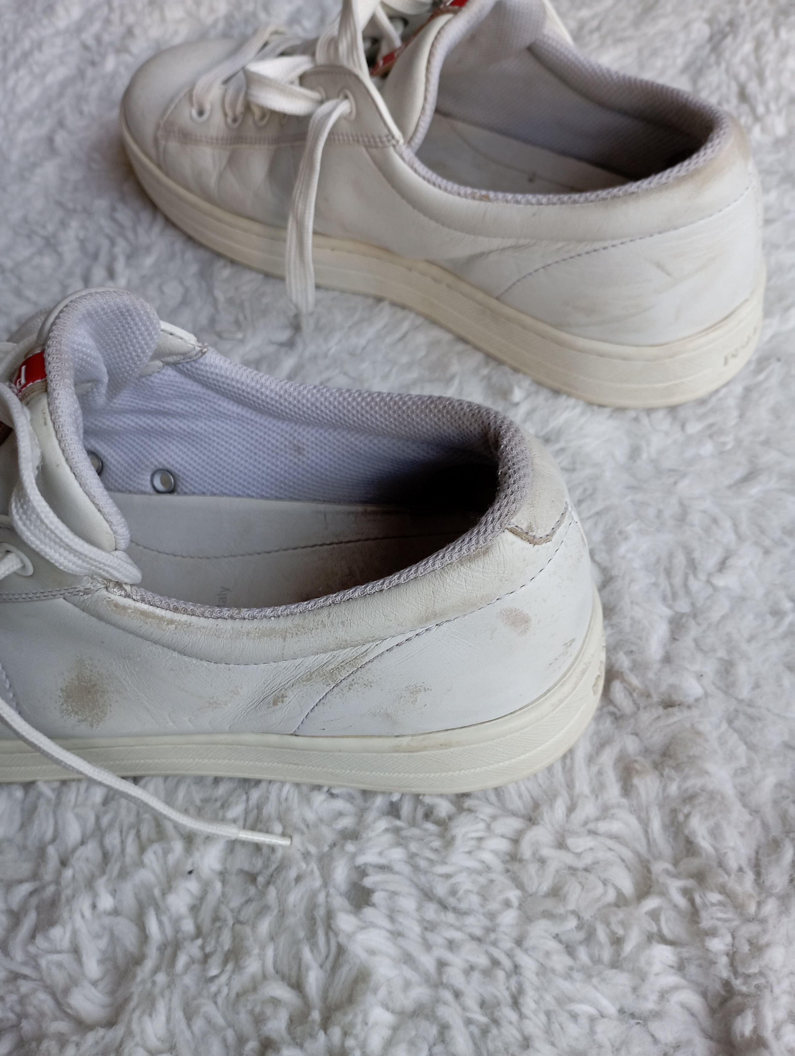 Prada Prada White Classic Shoes w/ Rubber Soles Size UK 7 Men US 9 Size US 7.5 / EU 40-41 - 16 Thumbnail