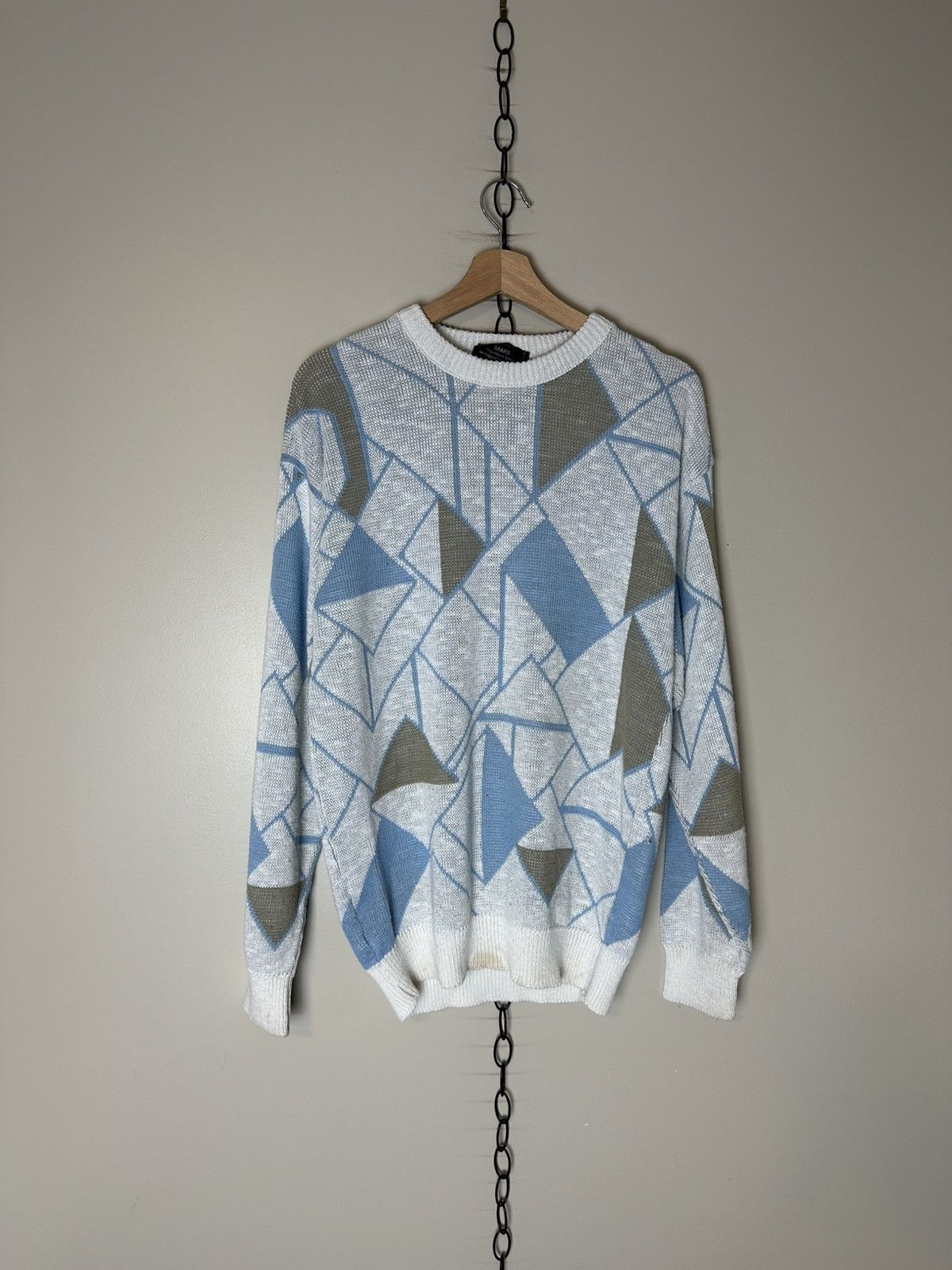 Sears × Vintage Vintage Sears Abstract Sweater Large Size US L / EU 52-54 / 3 - 1 Thumbnail