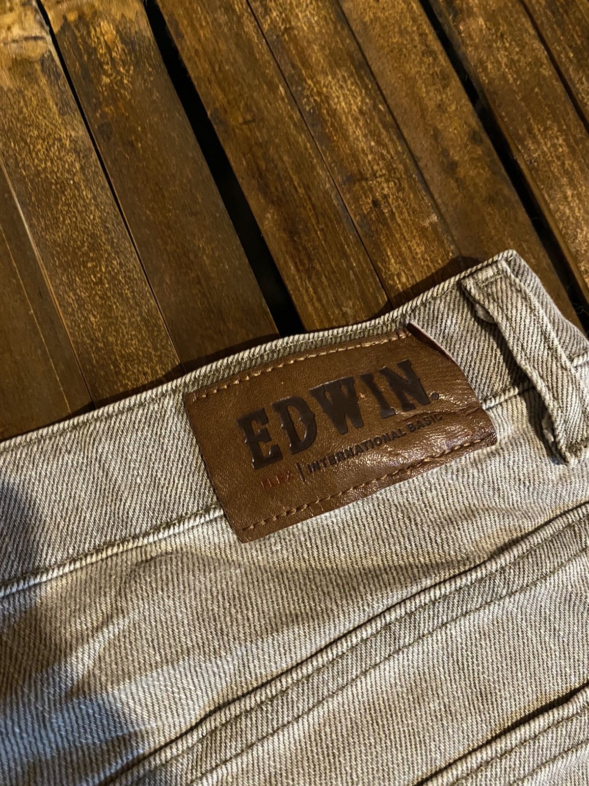 EDWIN BOOT CUT DENIM PANTS