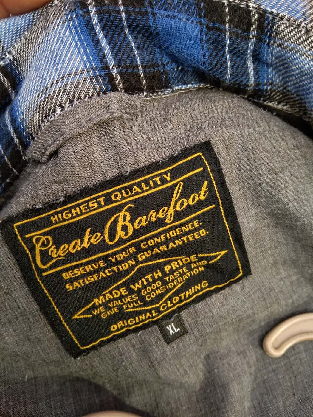 Flannel CREATE BAREFOOT LIGHTLAYERS FLANNEL JACKET Size US XL / EU 56 / 4 - 9 Thumbnail