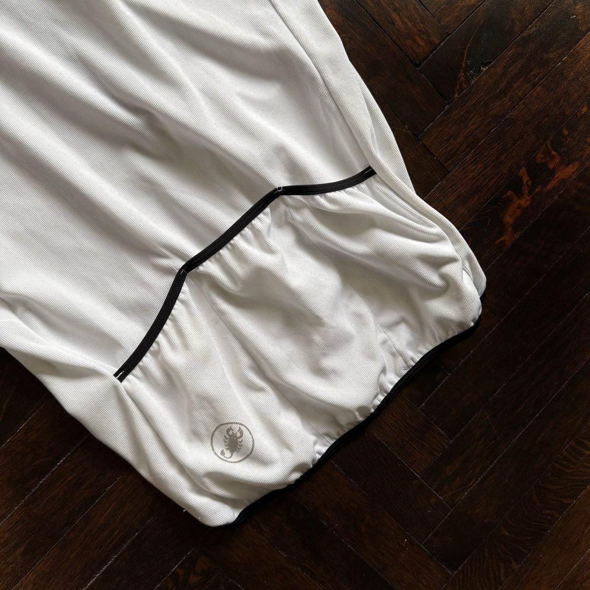Other Castelli Mens White Colorblock Half Zip Cycling Jersey Size US L / EU 52-54 / 3 - 5 Thumbnail