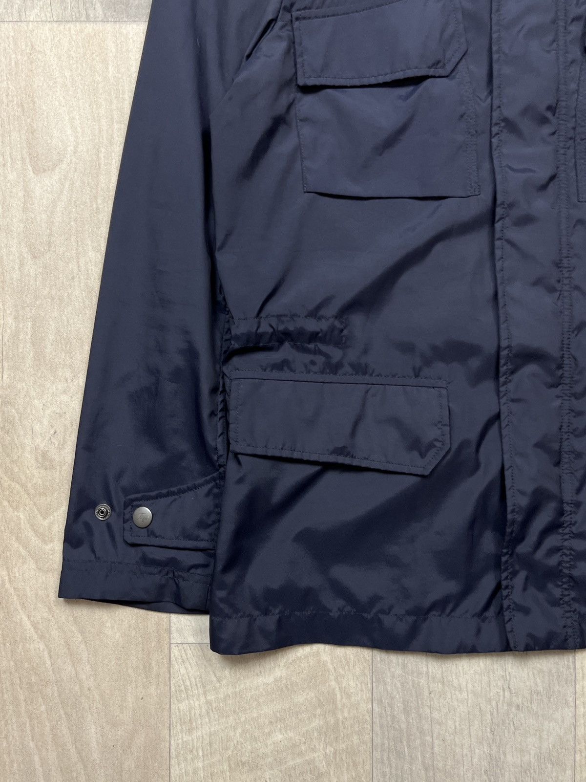 Fay Fay Military Style Lightweight Hooded Jacket (Y0276) Size US S / EU 44-46 / 1 - 2 Thumbnail