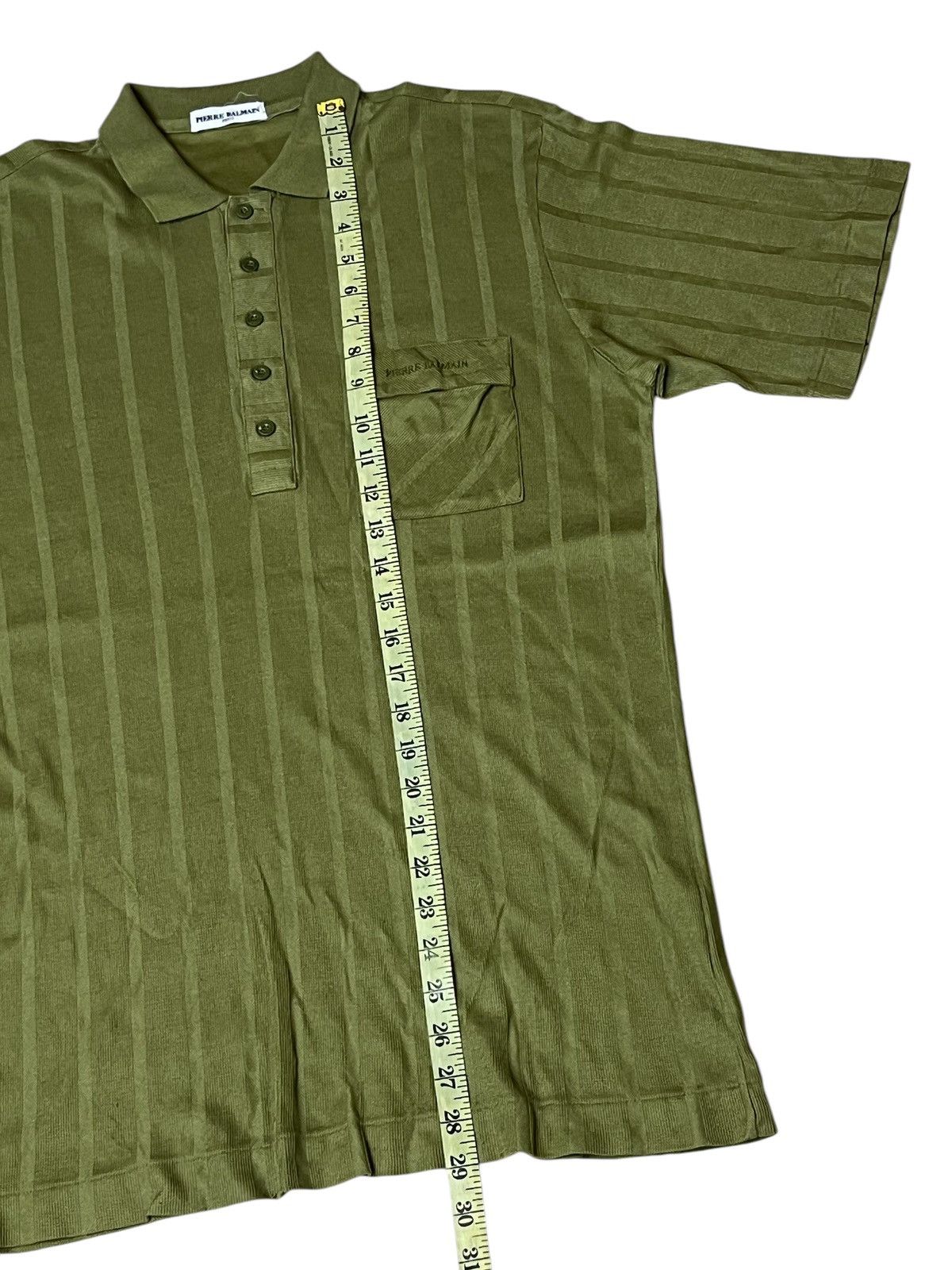 Balmain GRAIL🔥VINTAGE PIERRE BALMAIN POCKET POLO SHIRT Size US M / EU 48-50 / 2 - 11 Thumbnail