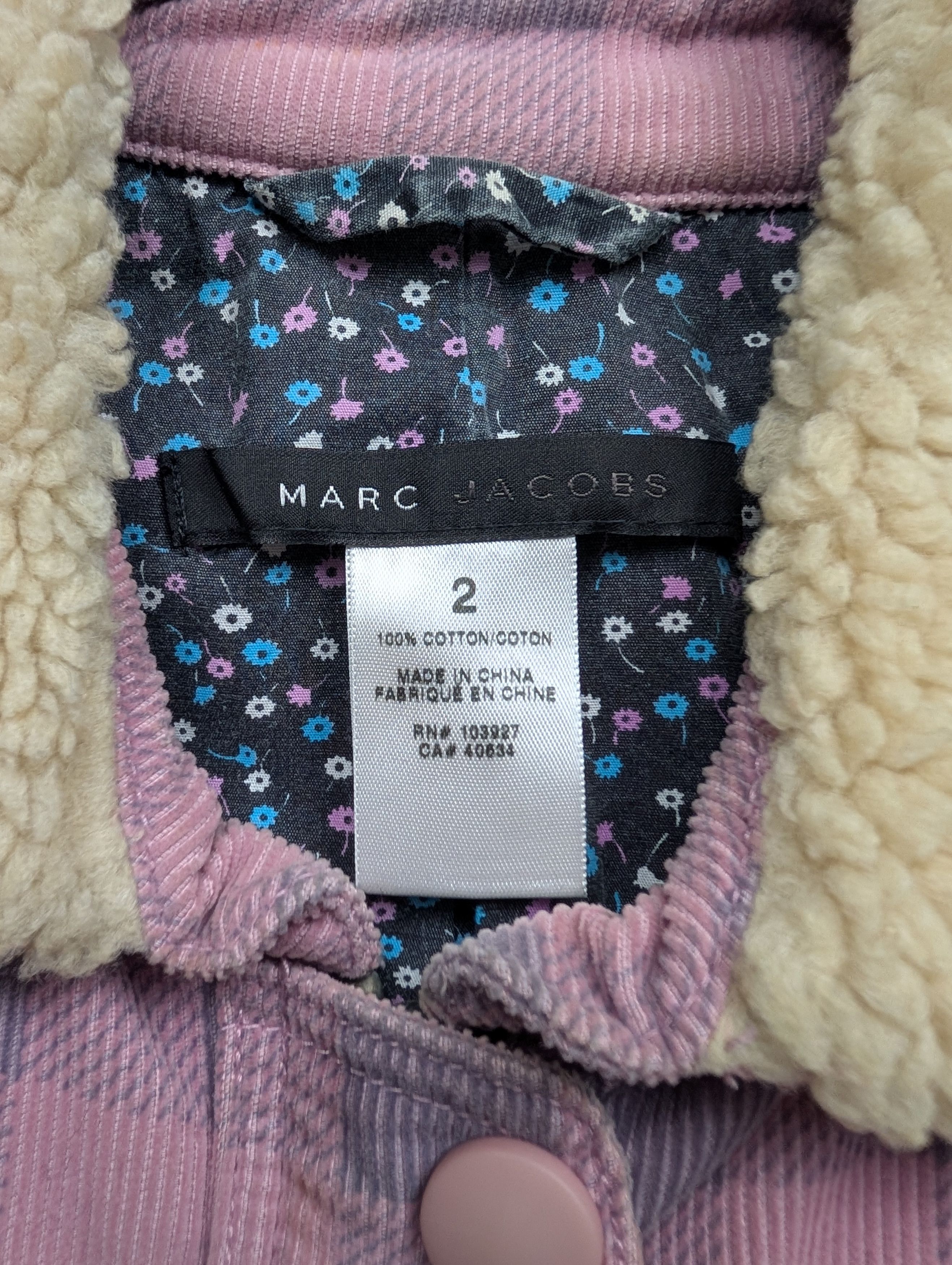 Marc Jacobs Marc Jacobs Pink Checkered Denim Jacket Size XS / US 0-2 / IT 36-38 - 4 Thumbnail