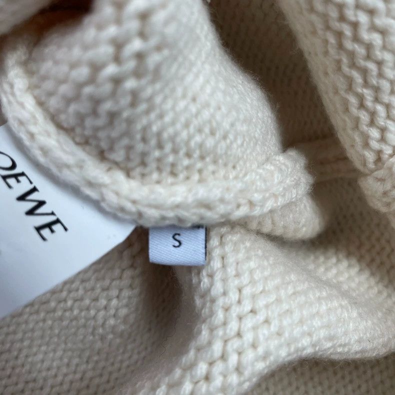 Loewe LOEWE Knitted high collar long sleeve sweater Size S / US 4 / IT 40 - 6 Thumbnail