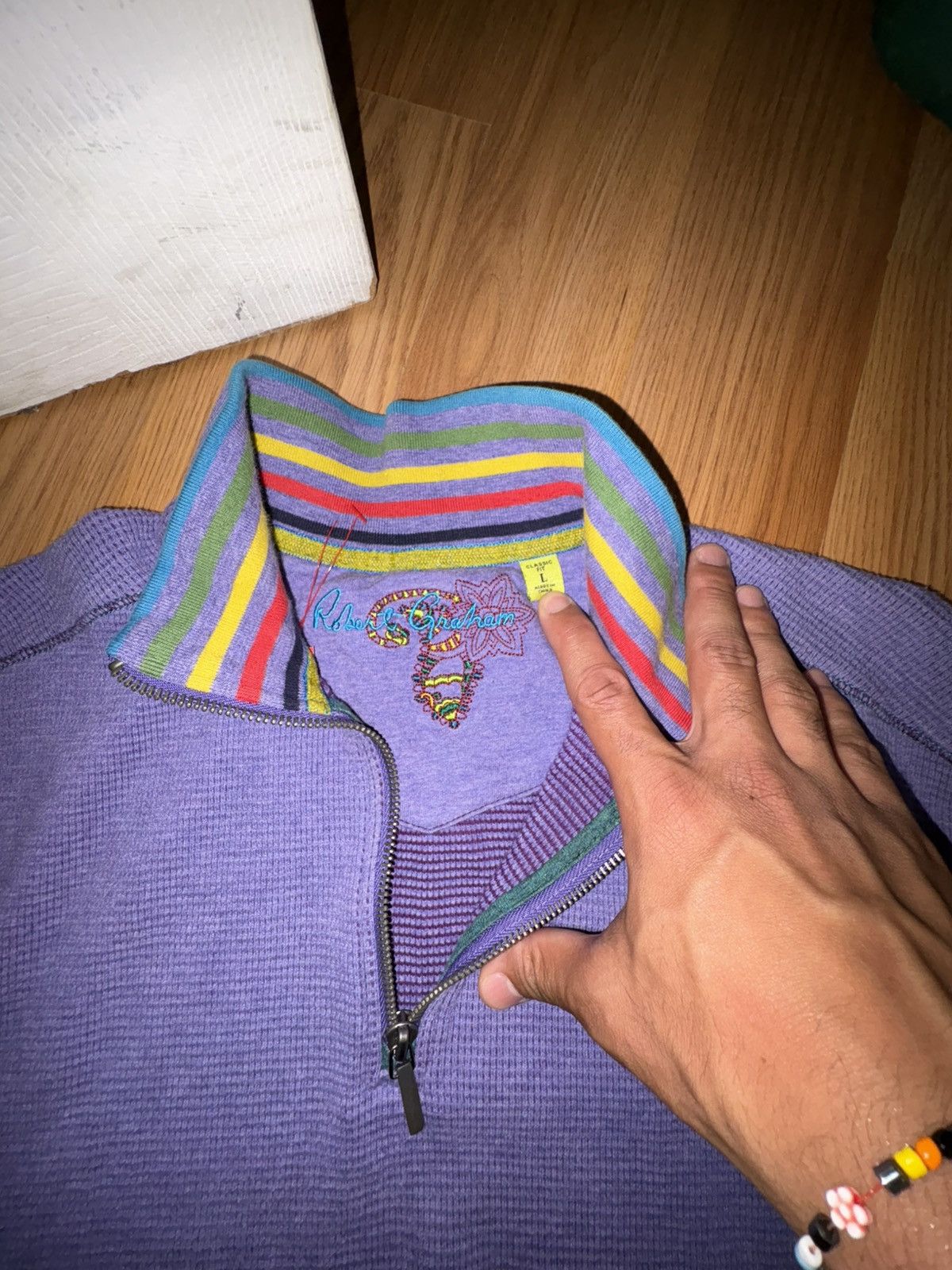 Robert Graham Robert Graham quarter zip Size US L / EU 52-54 / 3 - 3 Thumbnail