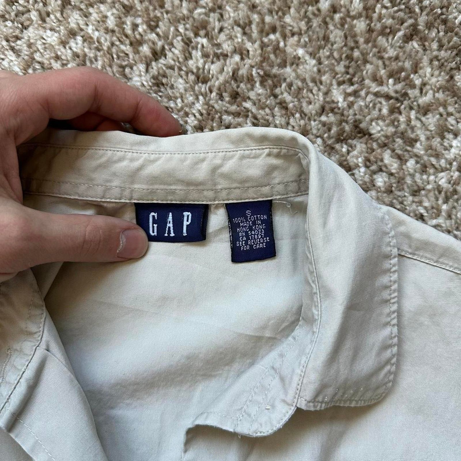 Gap × Vintage Beautiful vintage 00s gap cotton BUTTON UP Size US S / EU 44-46 / 1 - 2 Thumbnail