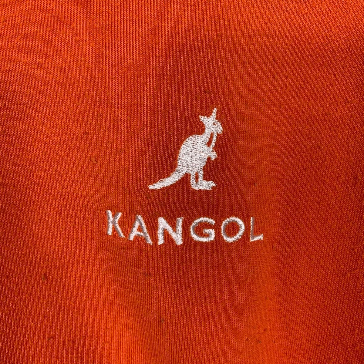 Kangol KANGOL Big Logo Orange Crewneck Sweatshirt #1554-C70 Size US L / EU 52-54 / 3 - 8 Thumbnail