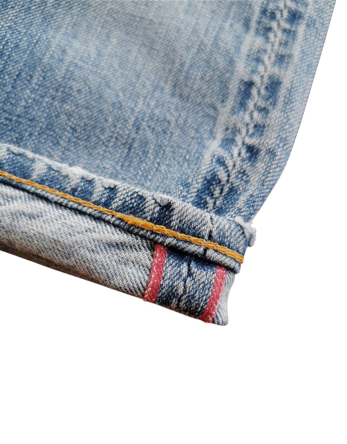 Johnbull Johnbull Selvedge Distressed Jeans Size US 29 - 4 Thumbnail