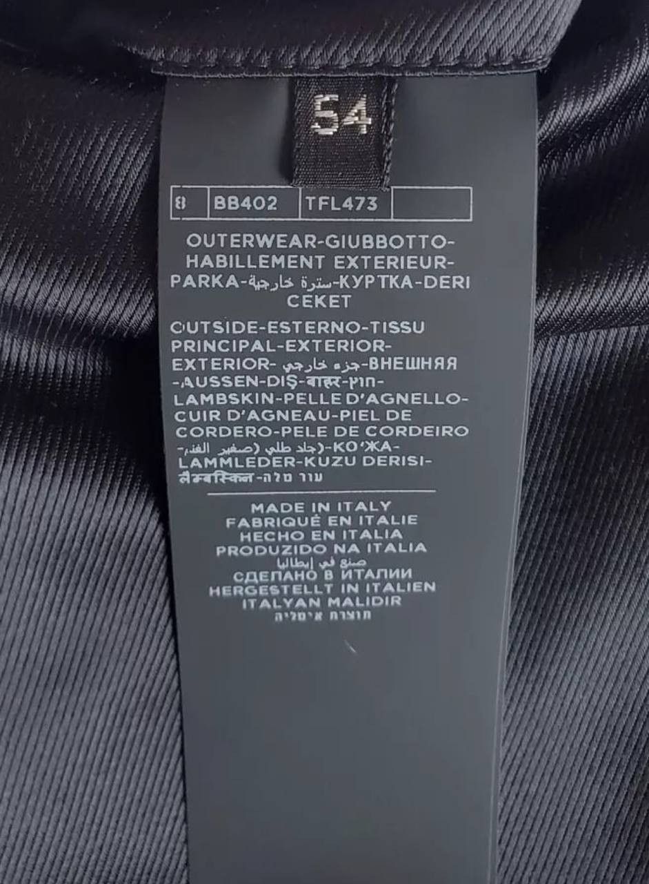 Tom Ford TOM FORD LAMB SKIN SUEDE FIELD JACKET SIZE 54 Size US L / EU 52-54 / 3 - 7 Thumbnail